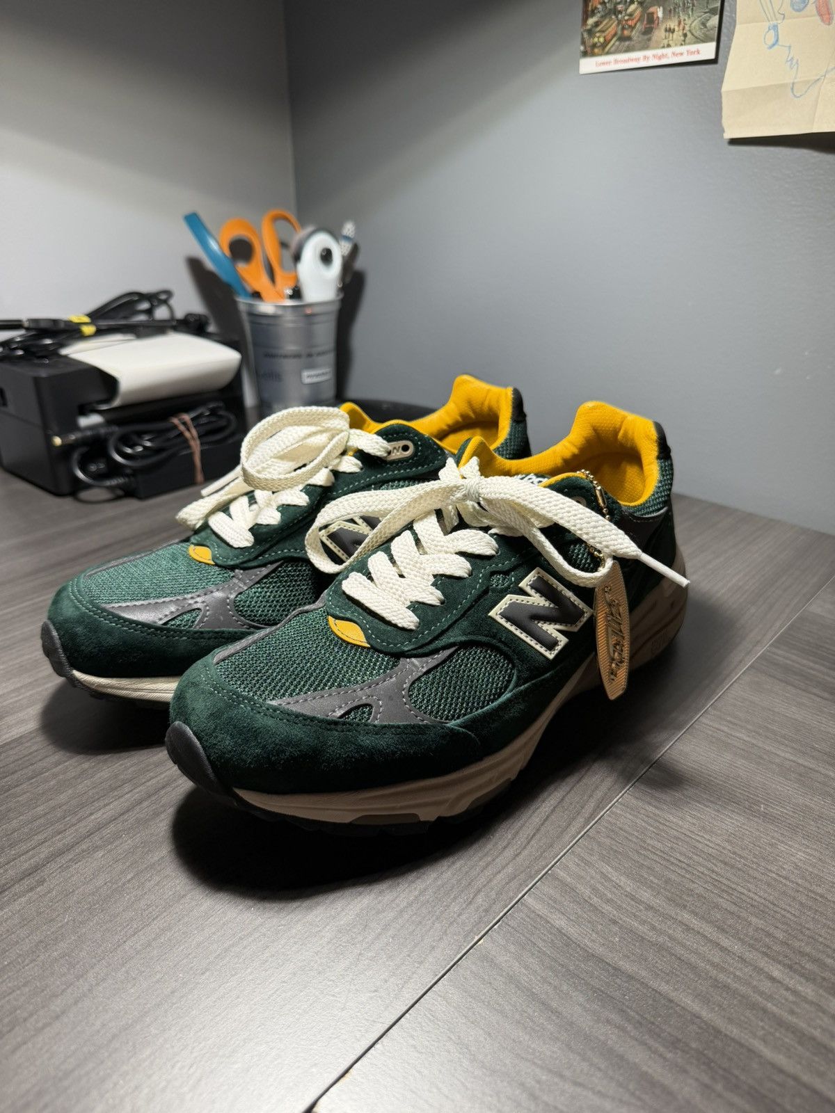 Aime Leon Dore × New Balance Aimé Leon Dore x New Balance Mulberry Green 993 Size US 8.5 / EU 41-42 - 1 Thumbnail