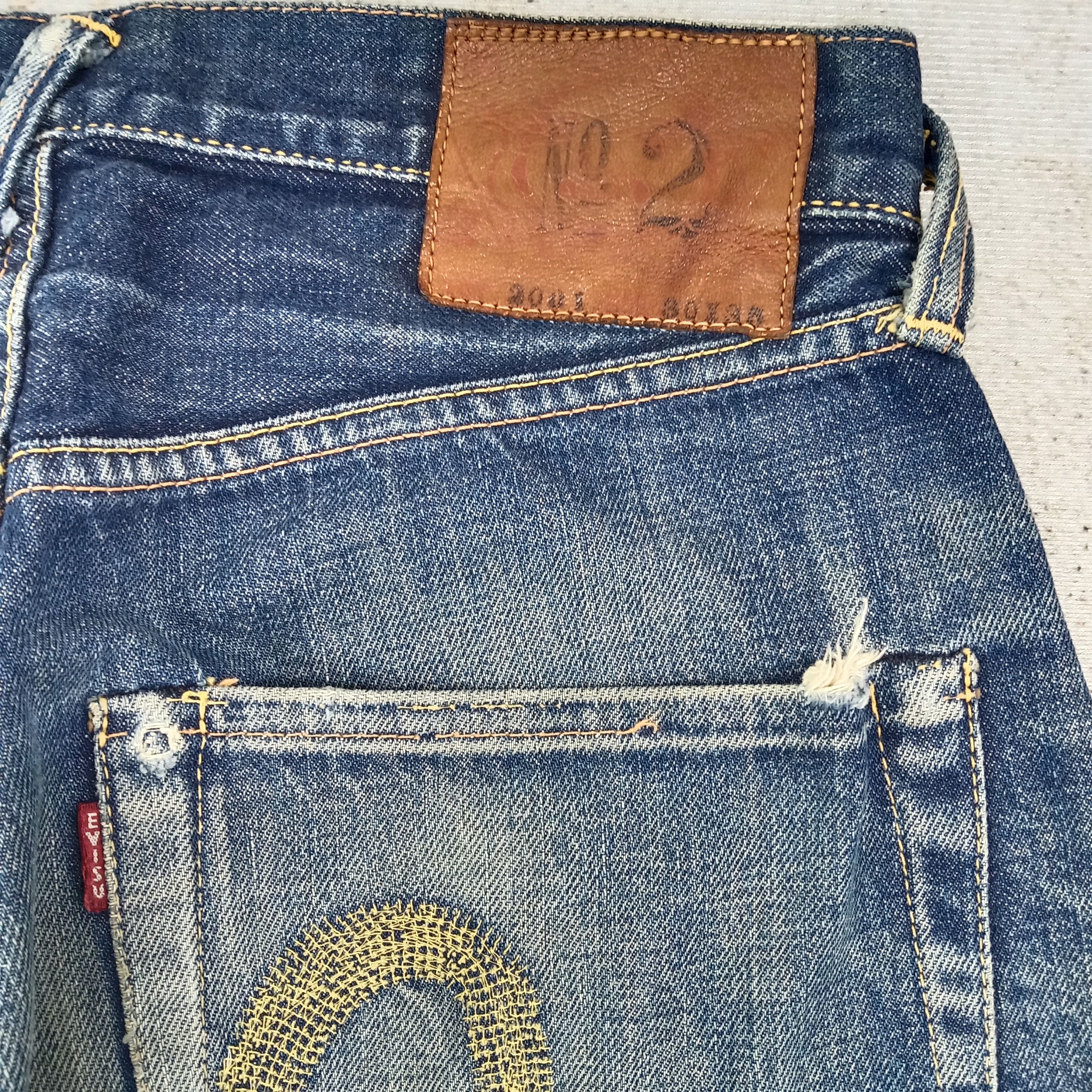 Evisu Evisu Selvedge Daicock Custom Denim Jeans C265N18 Size US 28 / EU 44 - 3 Thumbnail