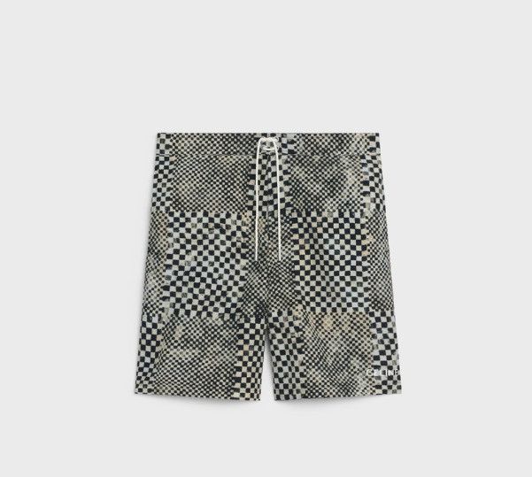 o1bcso1str0925 2Z731363Y Short in Ivoire/Noir