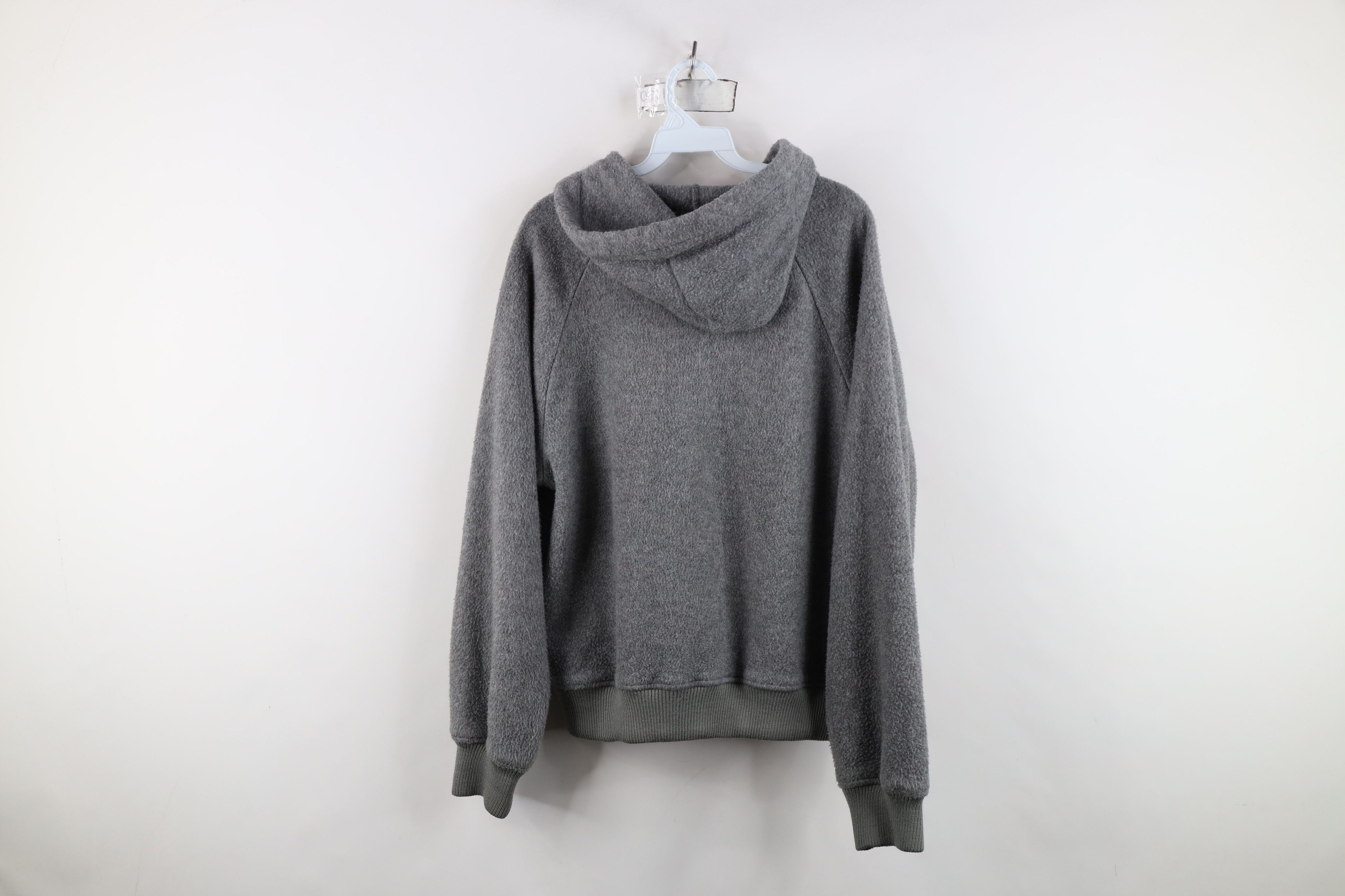 Vintage Vintage 90s Streetwear Blank Full Zip Fleece Hooded Jacket Size US M / EU 48-50 / 2 - 11 Thumbnail