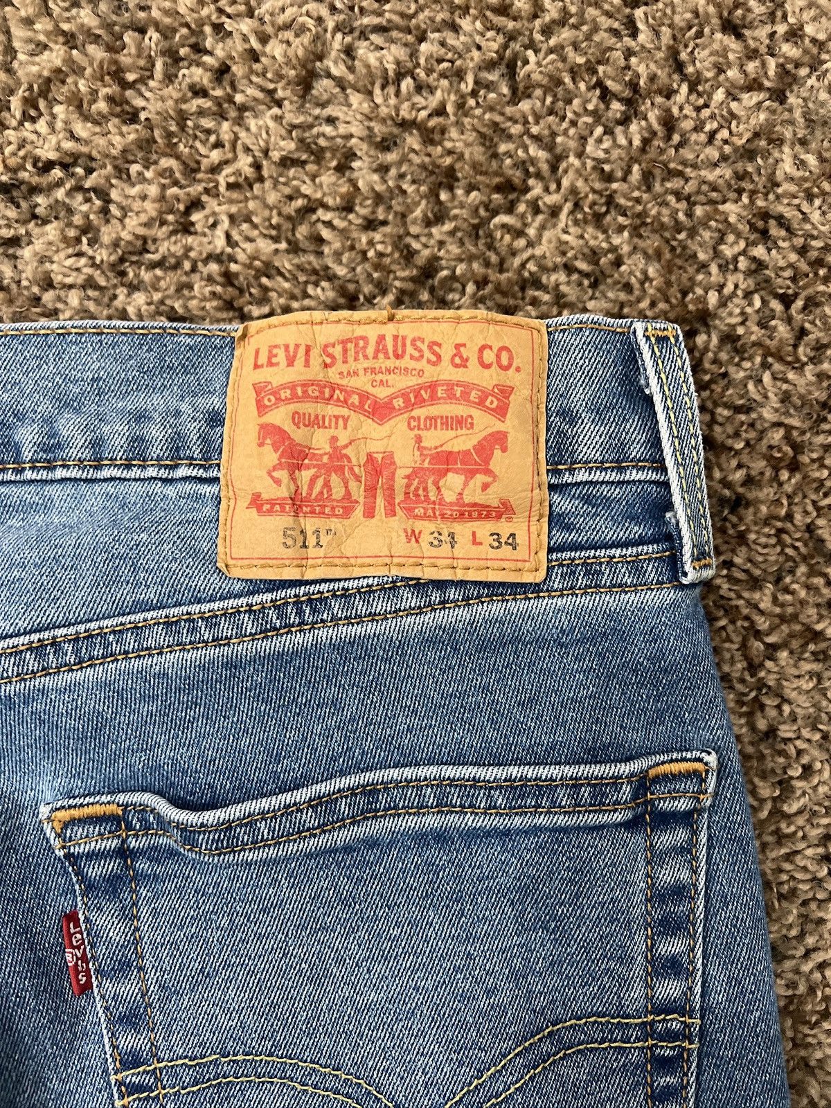 Levi's Levi’s 511 Jeans Size US 34 / EU 50 - 3 Thumbnail
