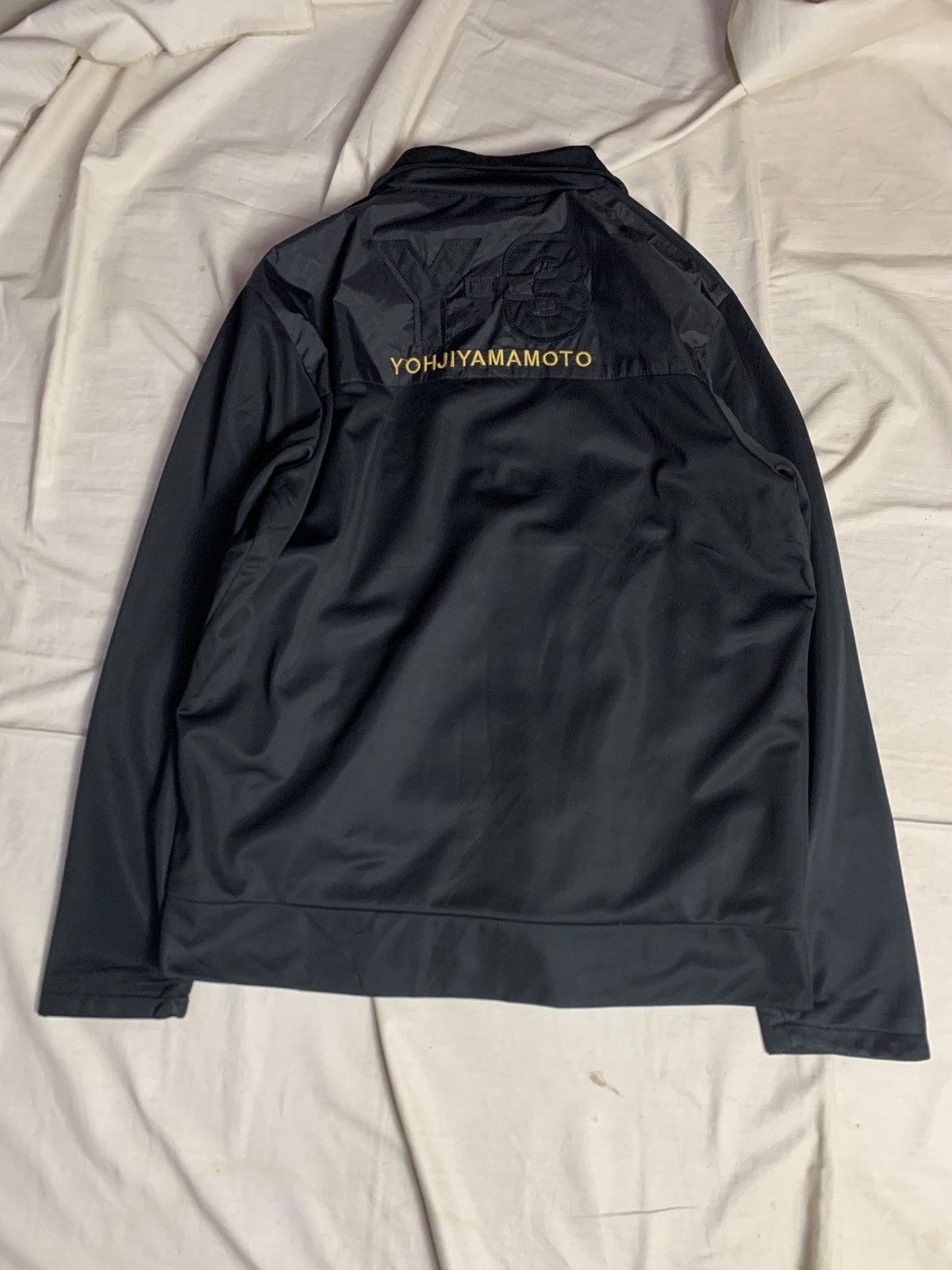 Yohji Yamamoto ARCHIVAL! Y3 Yohji Yamamoto Jacket Rare Umique Design Black Size US XL / EU 56 / 4 - 7 Thumbnail