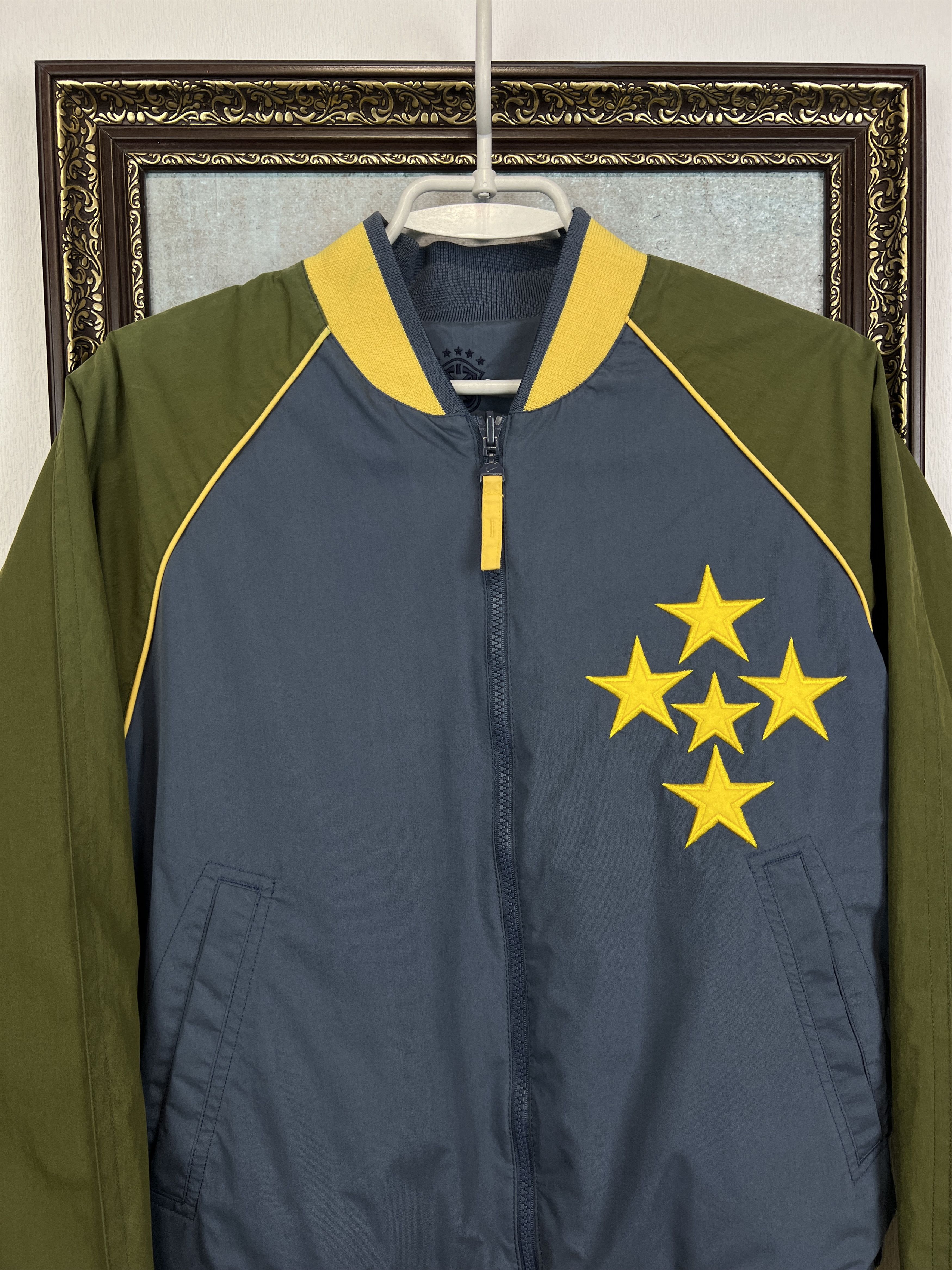 Nike Vintage Brazil Football Double Sided Jacket Soccer Track Top Size US S / EU 44-46 / 1 - 2 Thumbnail