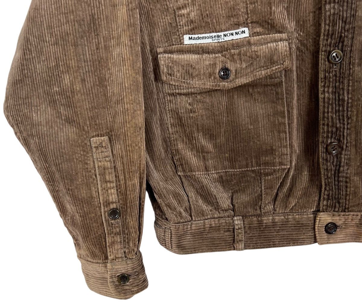 Mademoiselle Non Non Vintage Mademoiselle Non Non Sports Corduroy Jacket Size M / US 6-8 / IT 42-44 - 6 Thumbnail