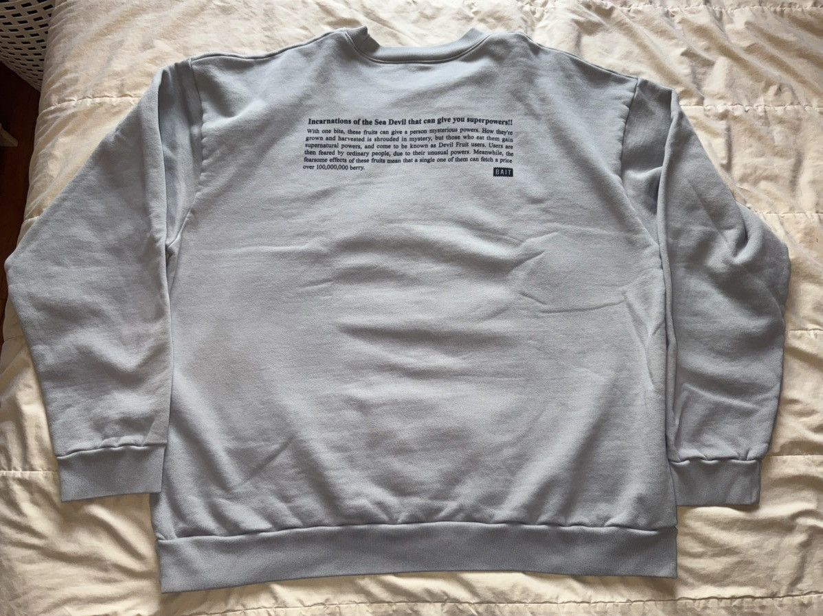 Bait × One Piece Bait x One Piece Pull Over Crewneck Size XXL (Devil Fruit) Size US XXL / EU 58 / 5 - 2 Thumbnail