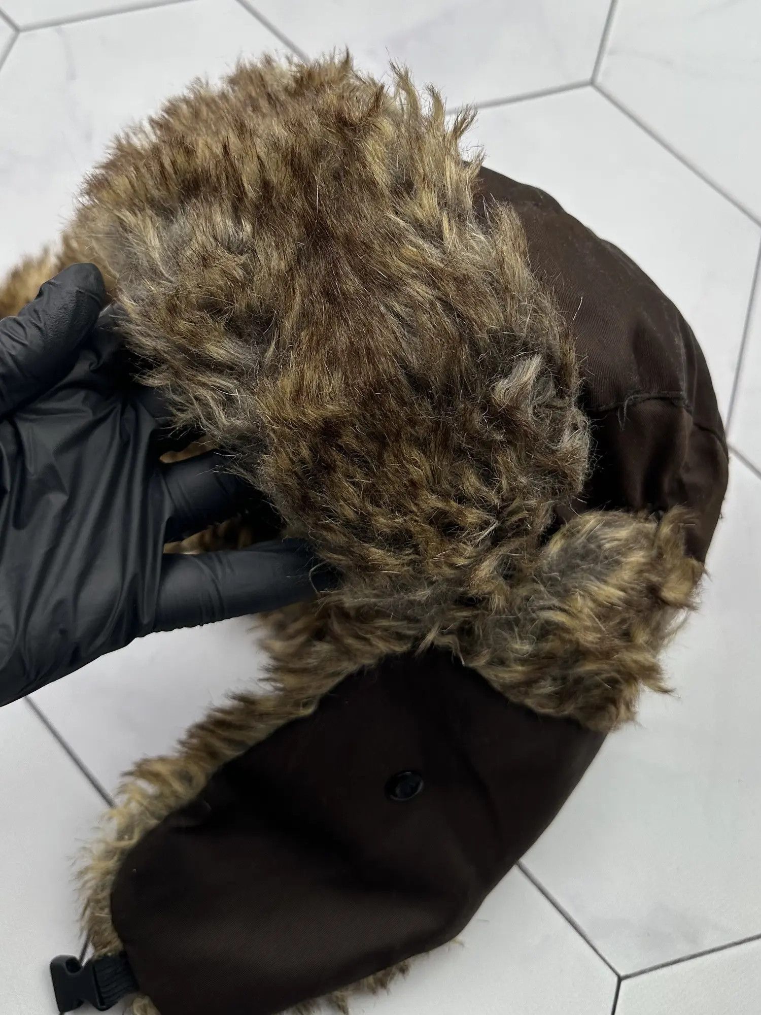 Vintage Vintage Faux Fur Ushanka Hat (B366)E2 Size ONE SIZE - 4 Thumbnail