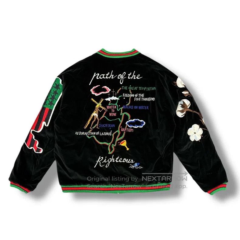 Saint Michael Saint Michael Yokosuka embroidered pattern reversible patc Size US L / EU 52-54 / 3 - 4 Thumbnail