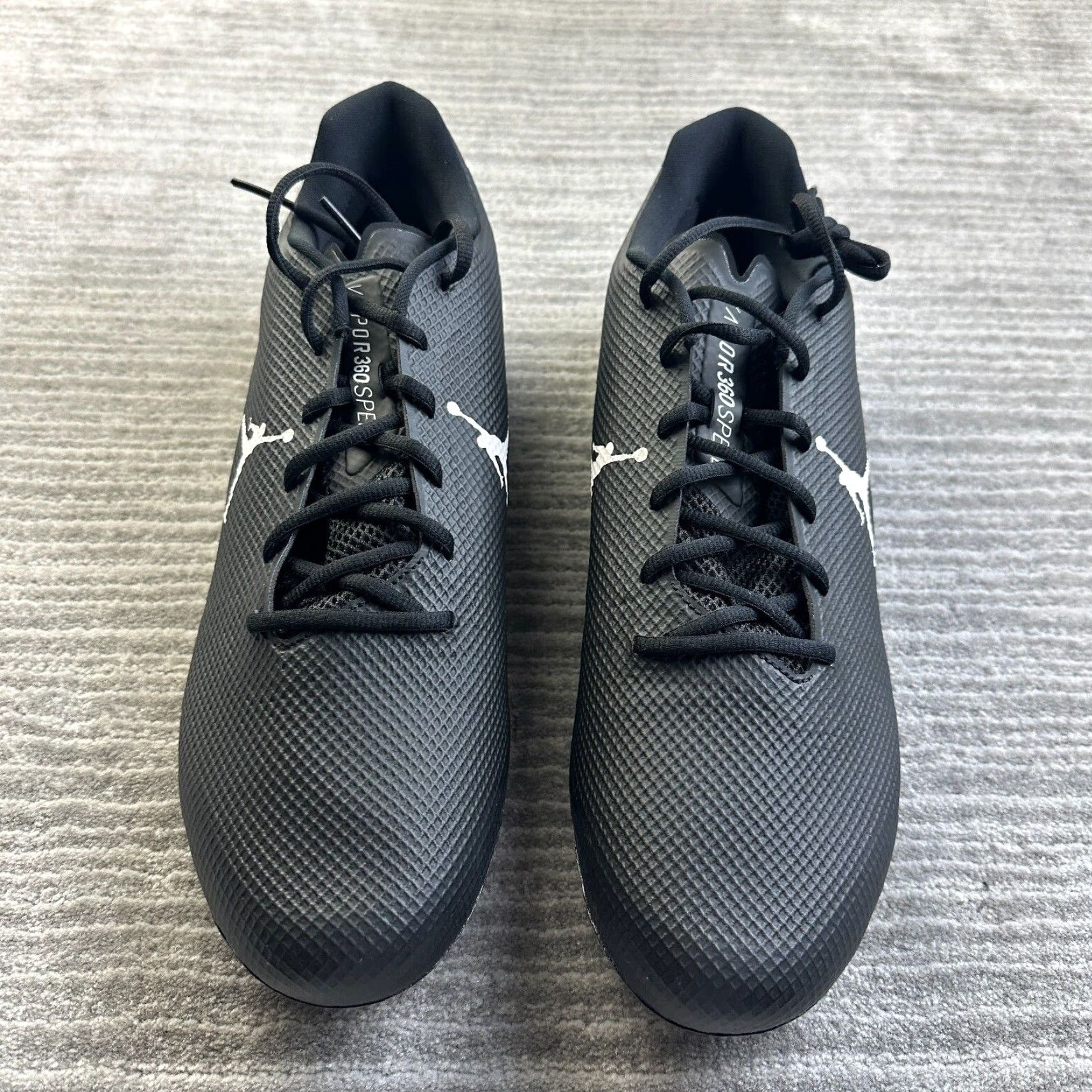 Nike Vapor Edge Speed 360 Cleats Nike Jordan Mens Size 14.5 Black CV1671-003 Size ONE SIZE - 4 Thumbnail