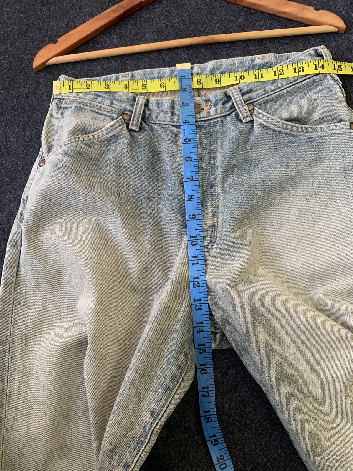 Wrangler Rare Baggy Wrangler Blue Bell Selvedge Jeans – Japan Edition Size US 29 - 6 Thumbnail