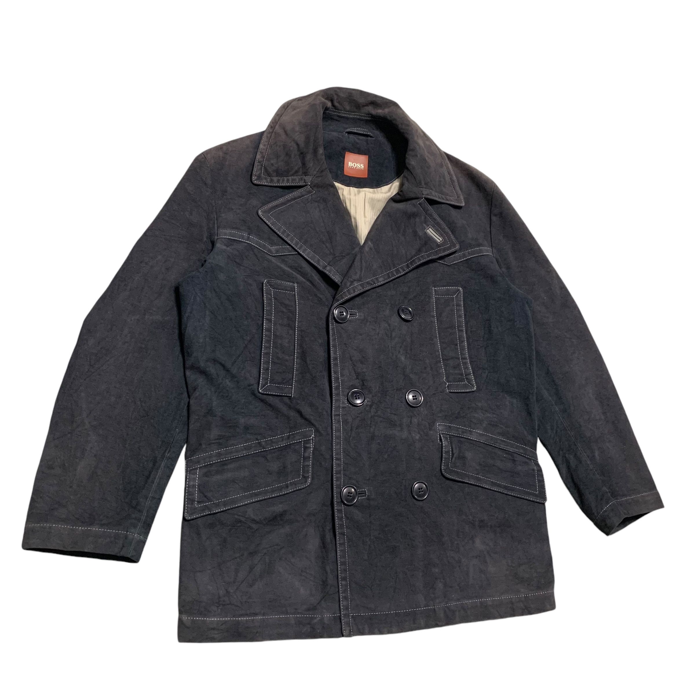 Hugo Boss Hugo Boss Double Breast Coat Size US L / EU 52-54 / 3 - 2 Thumbnail