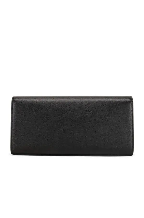 Saint Laurent Paris o1s1wg110125 326079 Size: OS / Kate Leather Clutch in Black Size ONE SIZE - 6 Thumbnail