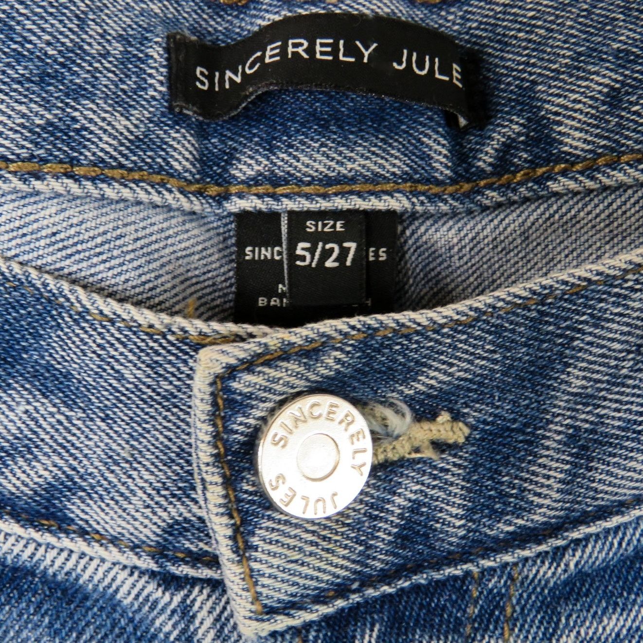 Other Sincerely Jules High Rise Wide Leg Jeans Size 27 Size 27" / US 4 / IT 40 - 4 Thumbnail
