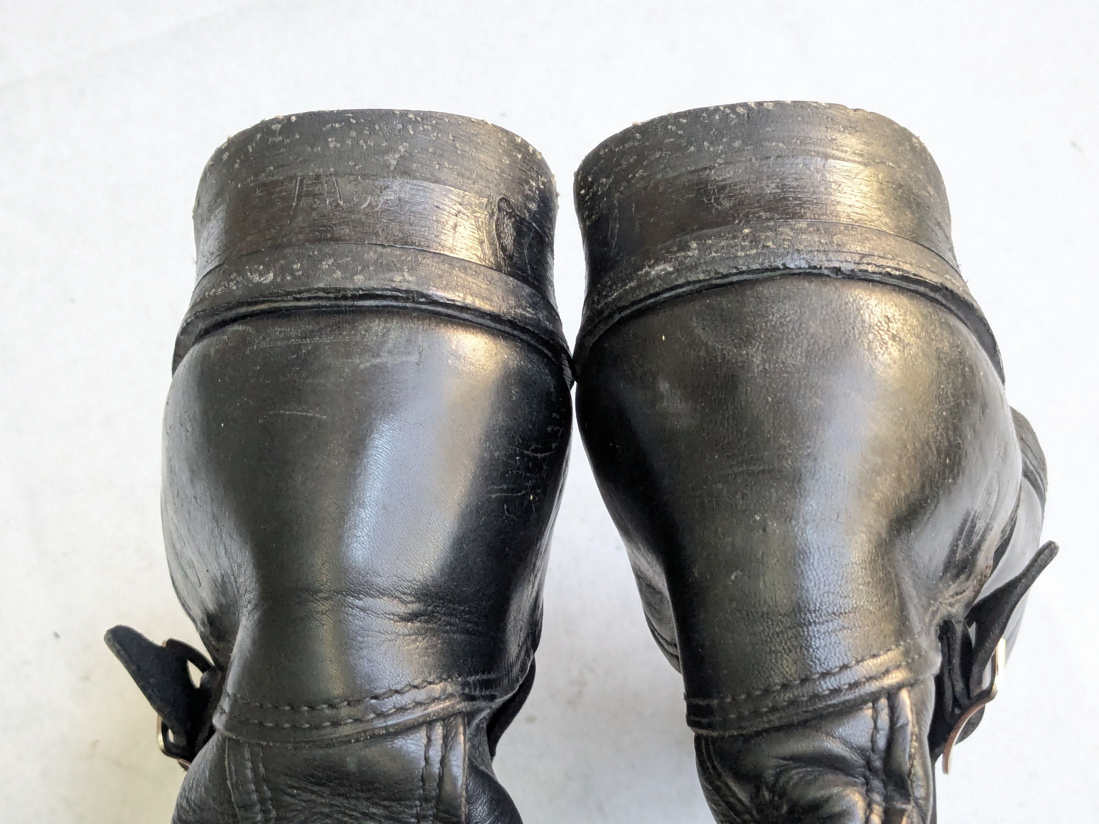 Genuine Leather Double H Engineer Boots Black Leather 12 E Wide Size US 12 / EU 45 - 16 Thumbnail