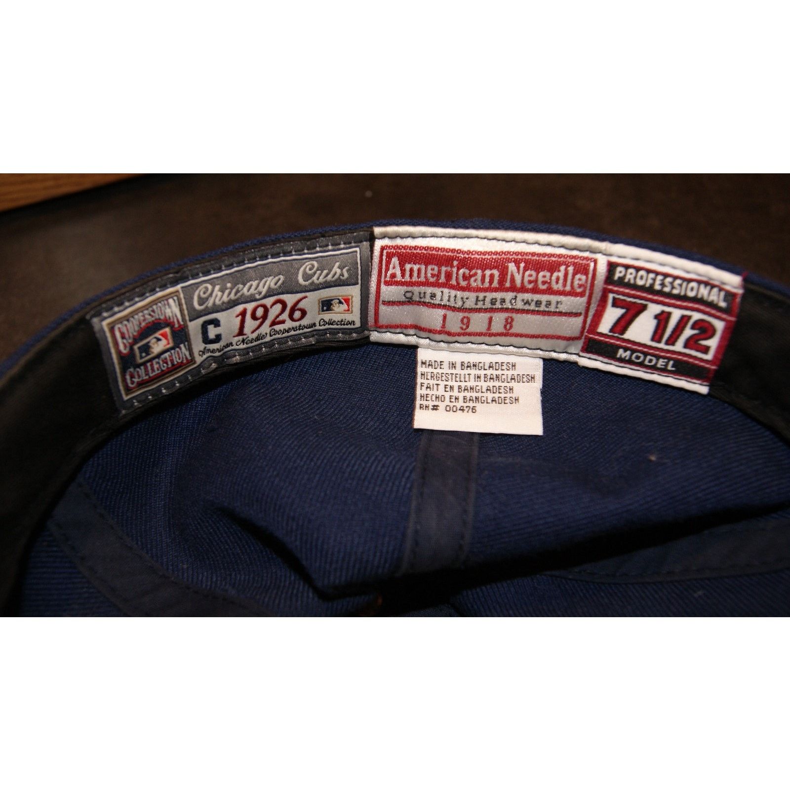 American Needle Chicago Cubs 1926 Logo American Needle Hat Cap 7 1/2 Wool Size ONE SIZE - 7 Thumbnail