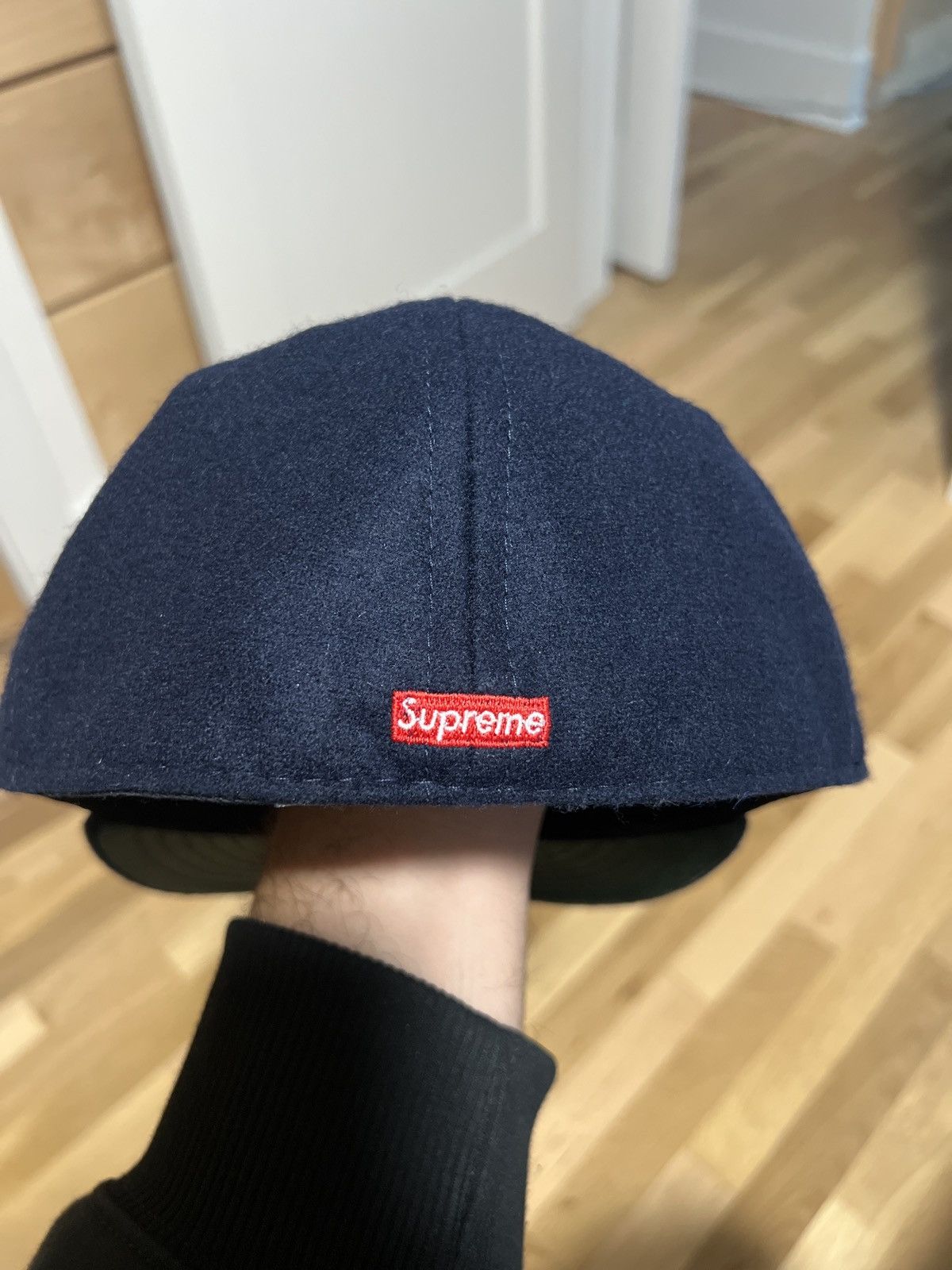 Supreme S logo wool fitted hat Size ONE SIZE - 3 Thumbnail