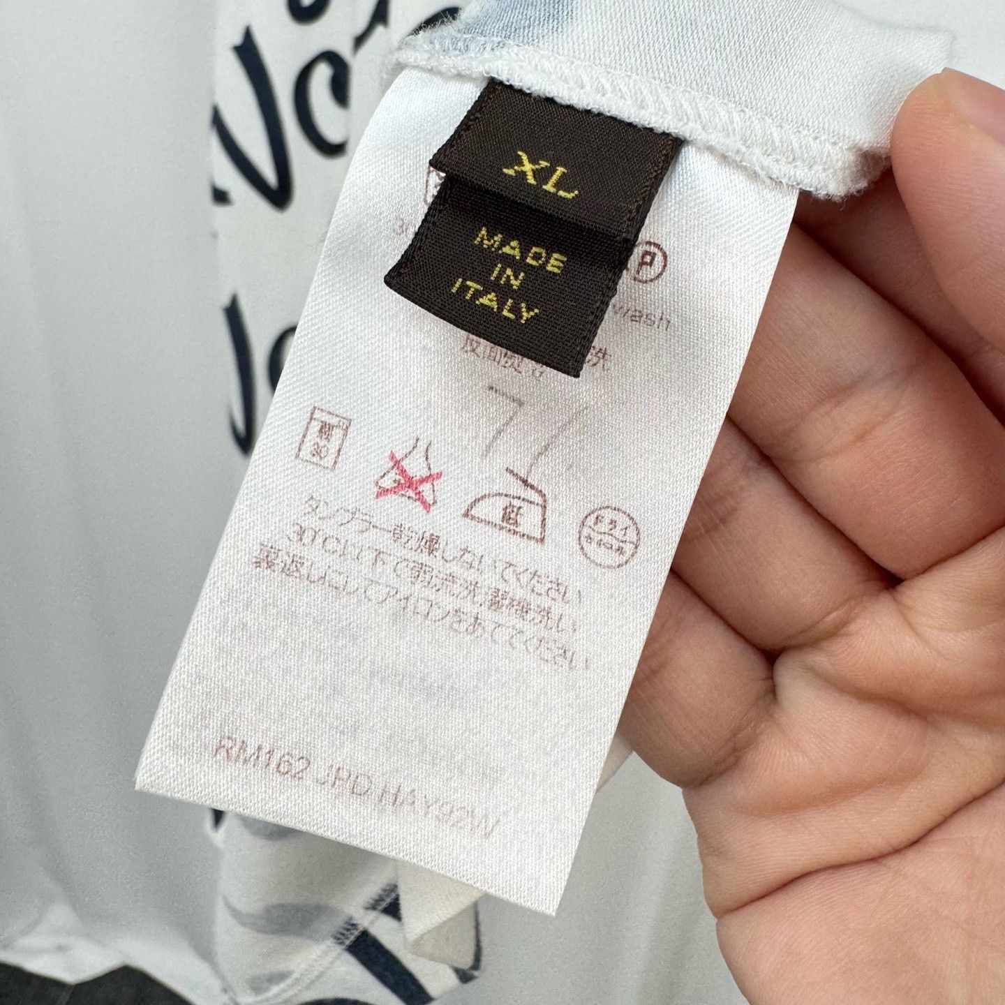 Louis Vuitton Louis Vuitton Script Logo Short Sleeve Size US XL / EU 56 / 4 - 6 Thumbnail