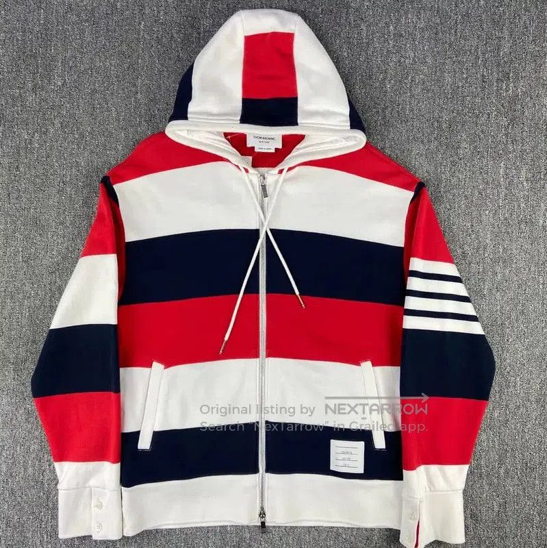 Thom Browne Thom Browne Color Block Cotton Jacket . Size M / US 6-8 / IT 42-44 - 1 Thumbnail