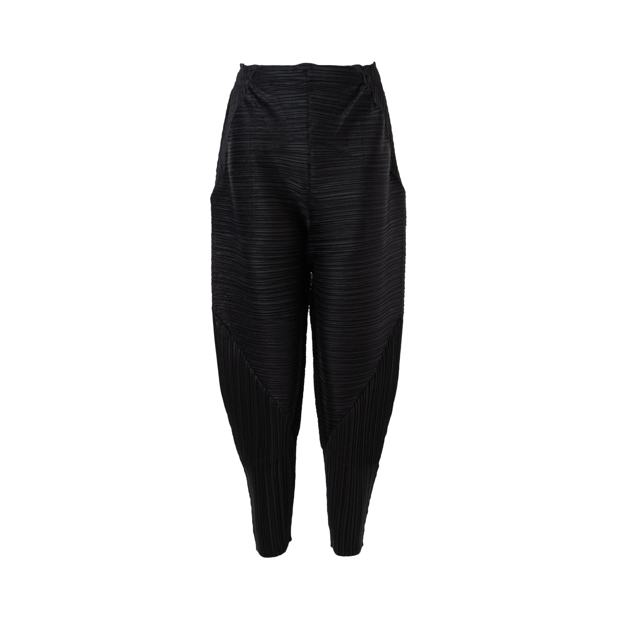 Pleats Please Issey Miyake Issey Miyake Pleats Please "Thicker Bounce" pants Size 25" / US 0 / IT 36 - 3 Thumbnail
