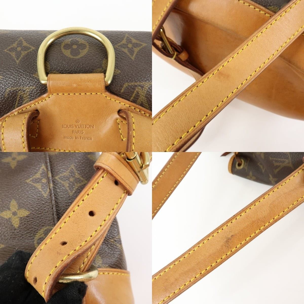 Louis Vuitton Louis Vuitton Monogram Montsouris MM Backpack Size ONE SIZE - 4 Thumbnail