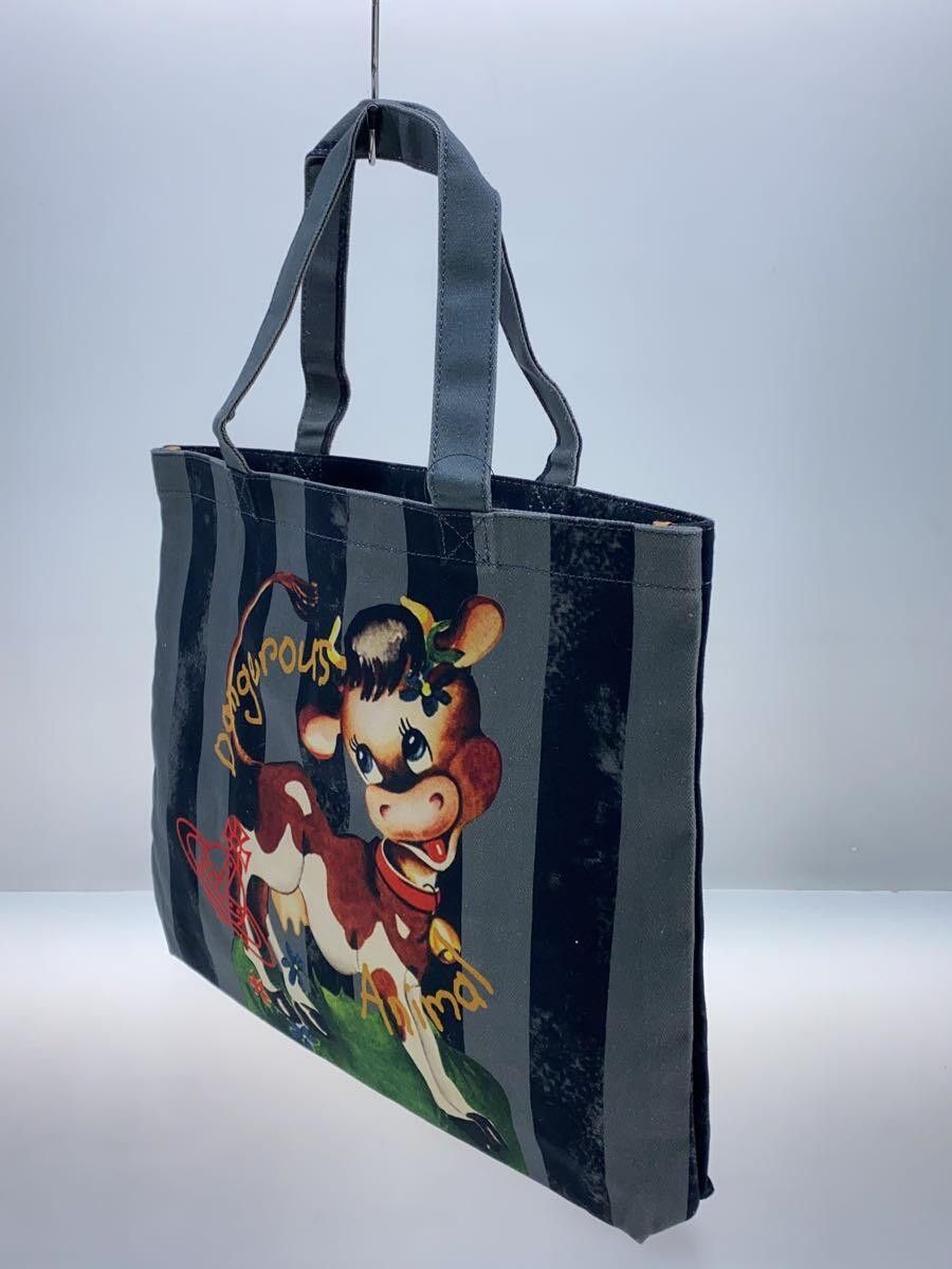 Vivienne Westwood "DANGEROUS ANIMAL" Orb Tote Bag Size ONE SIZE - 2 Thumbnail