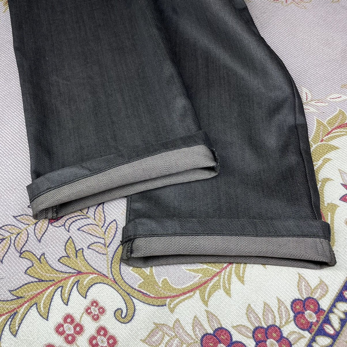 Katharine Hamnett London A20 Katharine Hamnett London Dark Brown Coated Jeans Size US 30 / EU 46 - 19 Thumbnail
