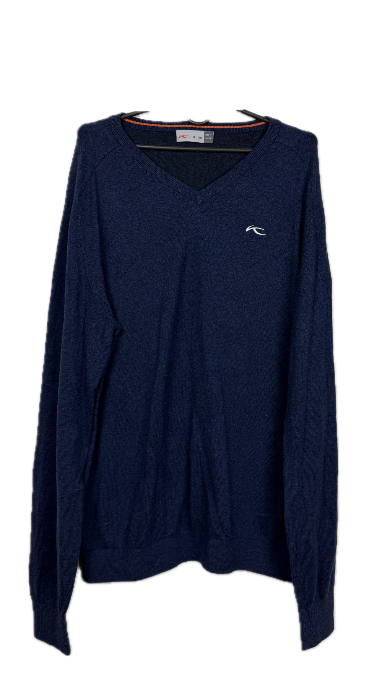 KJUS KJUS Thermal Sweater / V-Neck Pullover Size US M / EU 48-50 / 2 - 1 Thumbnail