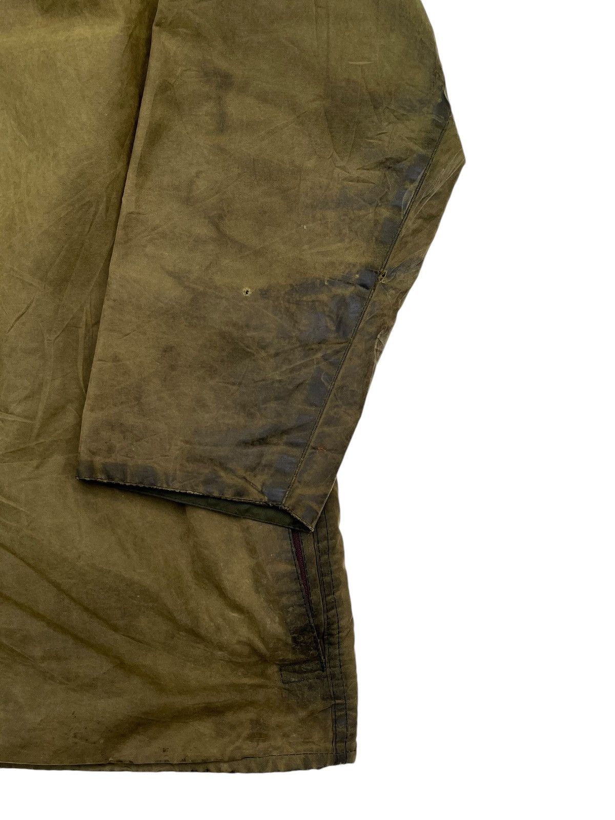 Barbour × Vintage Vtg Barbour Beaufort Jacket Zip Up Size US M / EU 48-50 / 2 - 9 Thumbnail