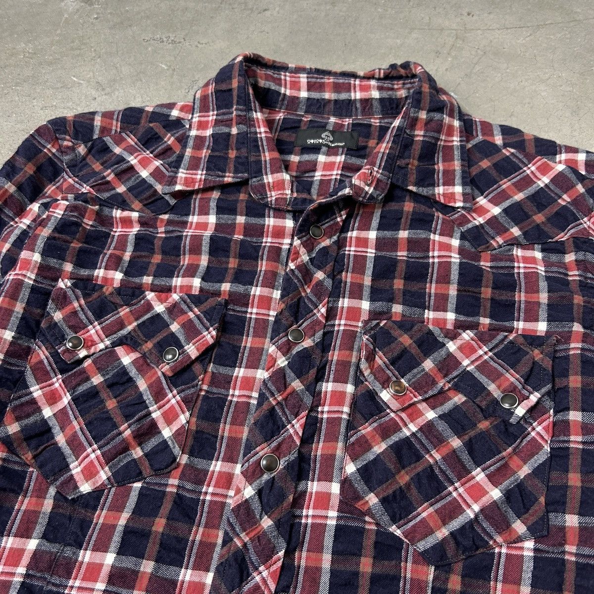 Hysteric Glamour × Japanese Brand × Vintage 291295=Homme Western Pearl Flannel Size US M / EU 48-50 / 2 - 13 Thumbnail