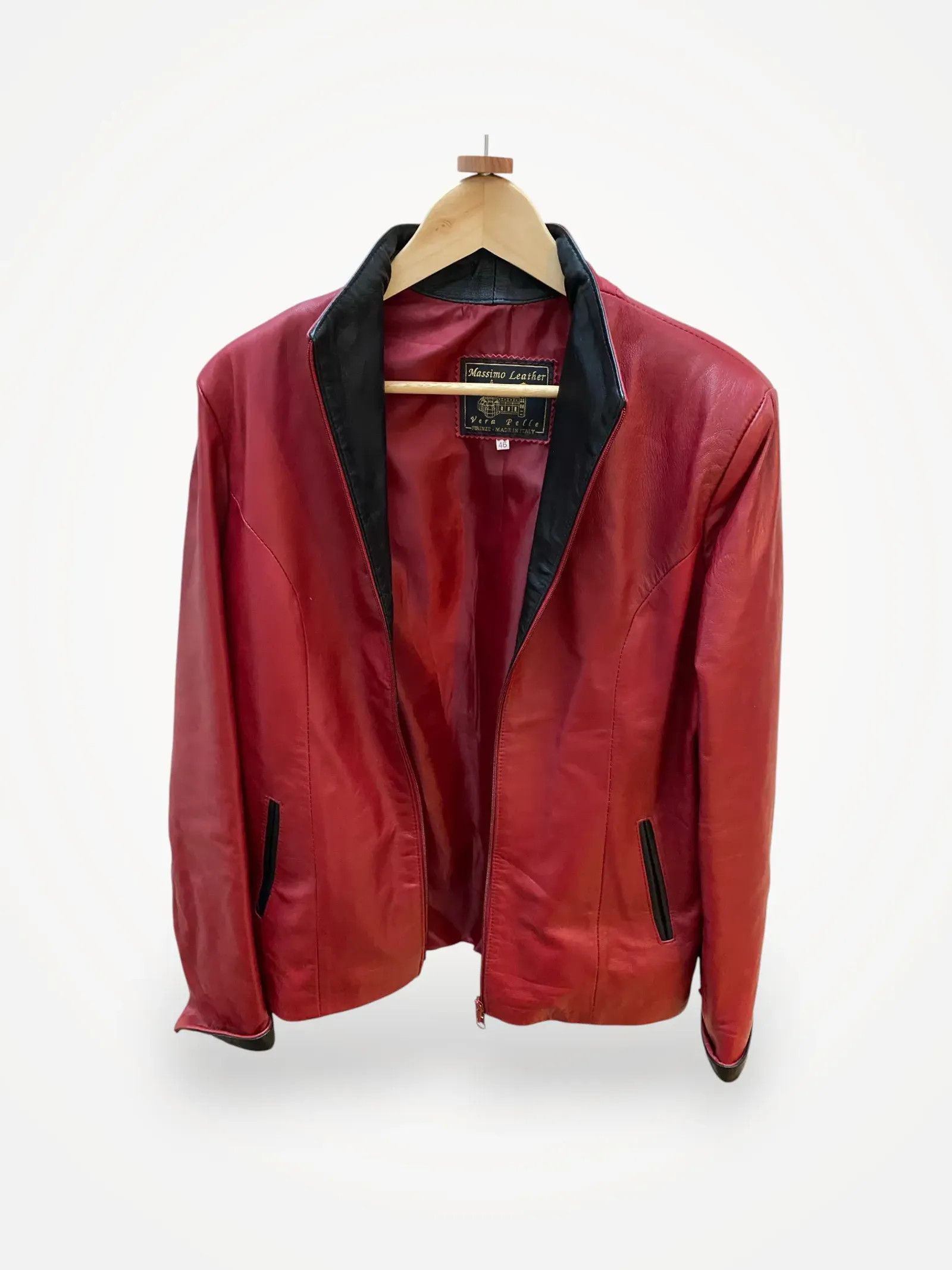 Leather Massimo leather Leather Jacket Size M / US 6-8 / IT 42-44 - 1 Thumbnail