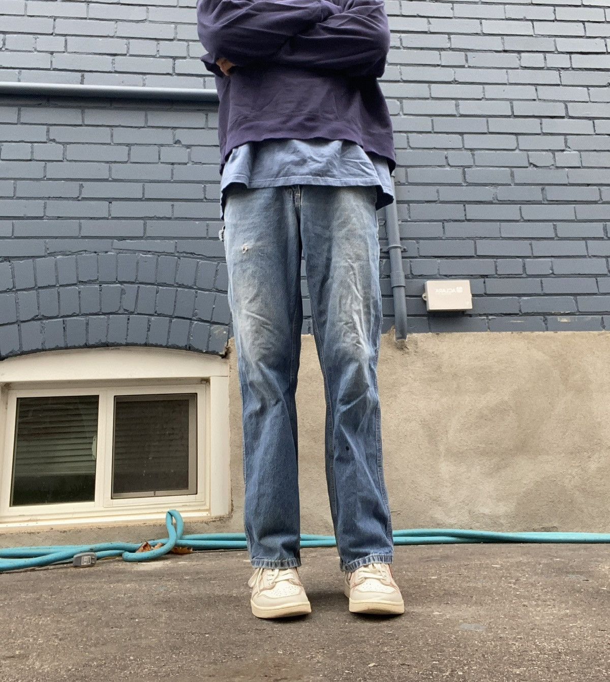 Carhartt vtg carhartt denim pants Size US 30 / EU 46 - 1 Thumbnail