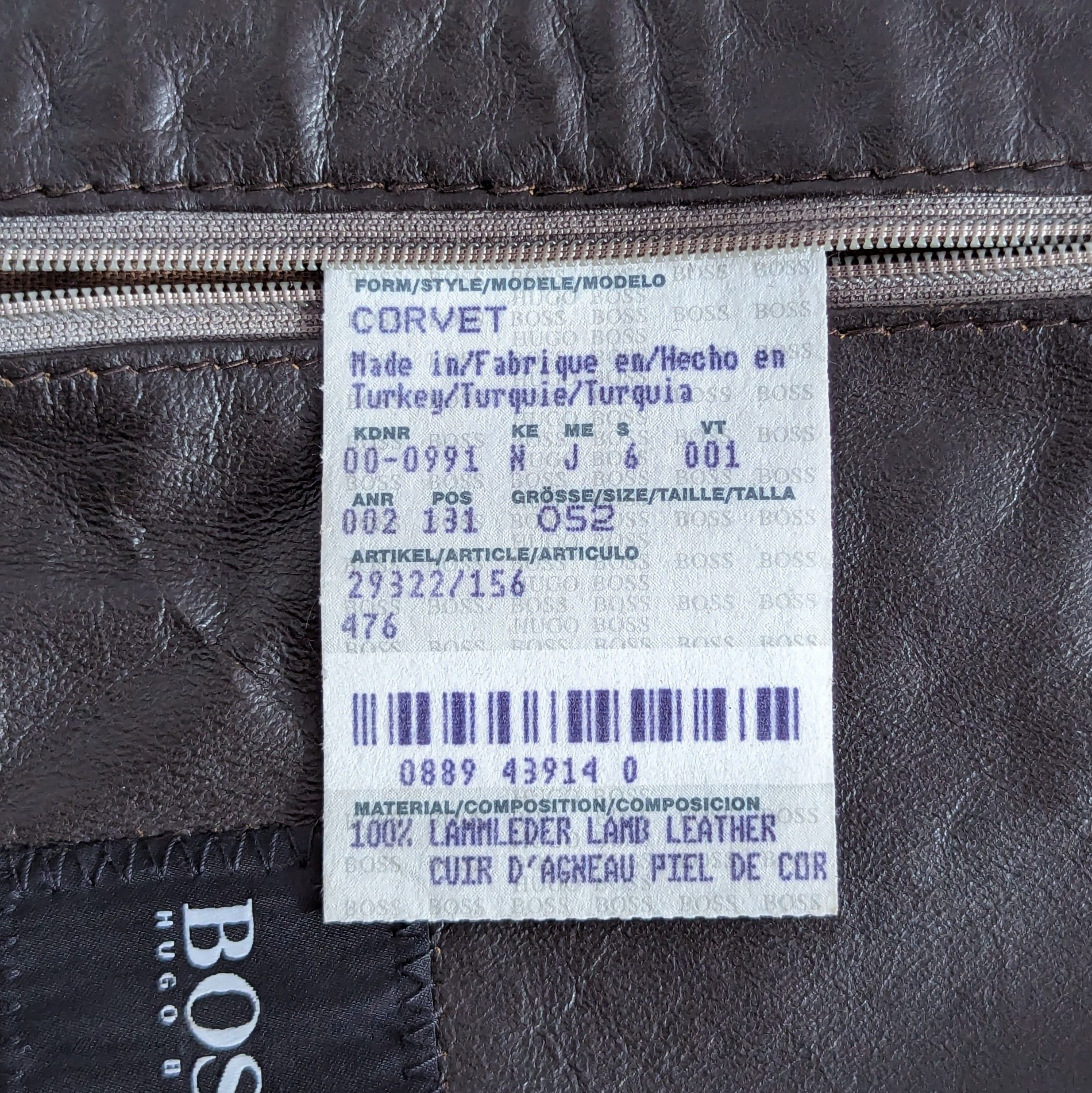 Hugo Boss HUGO BOSS Spanish Merino Lamb Brown Shearling Luxury Brand Size US L / EU 52-54 / 3 - 15 Thumbnail