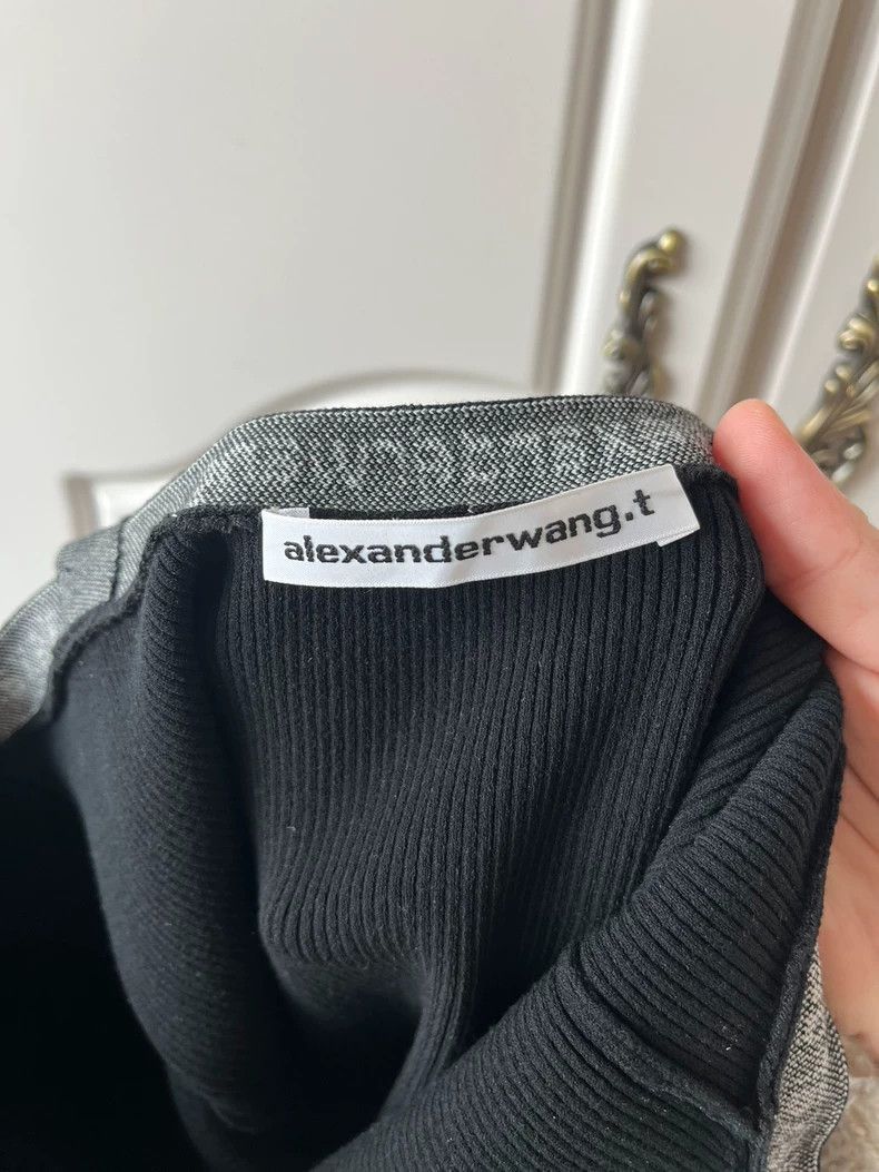 Alexander Wang Alexander Wang Black Knit Slip Dress- Size M / US 6-8 / IT 42-44 - 2 Thumbnail