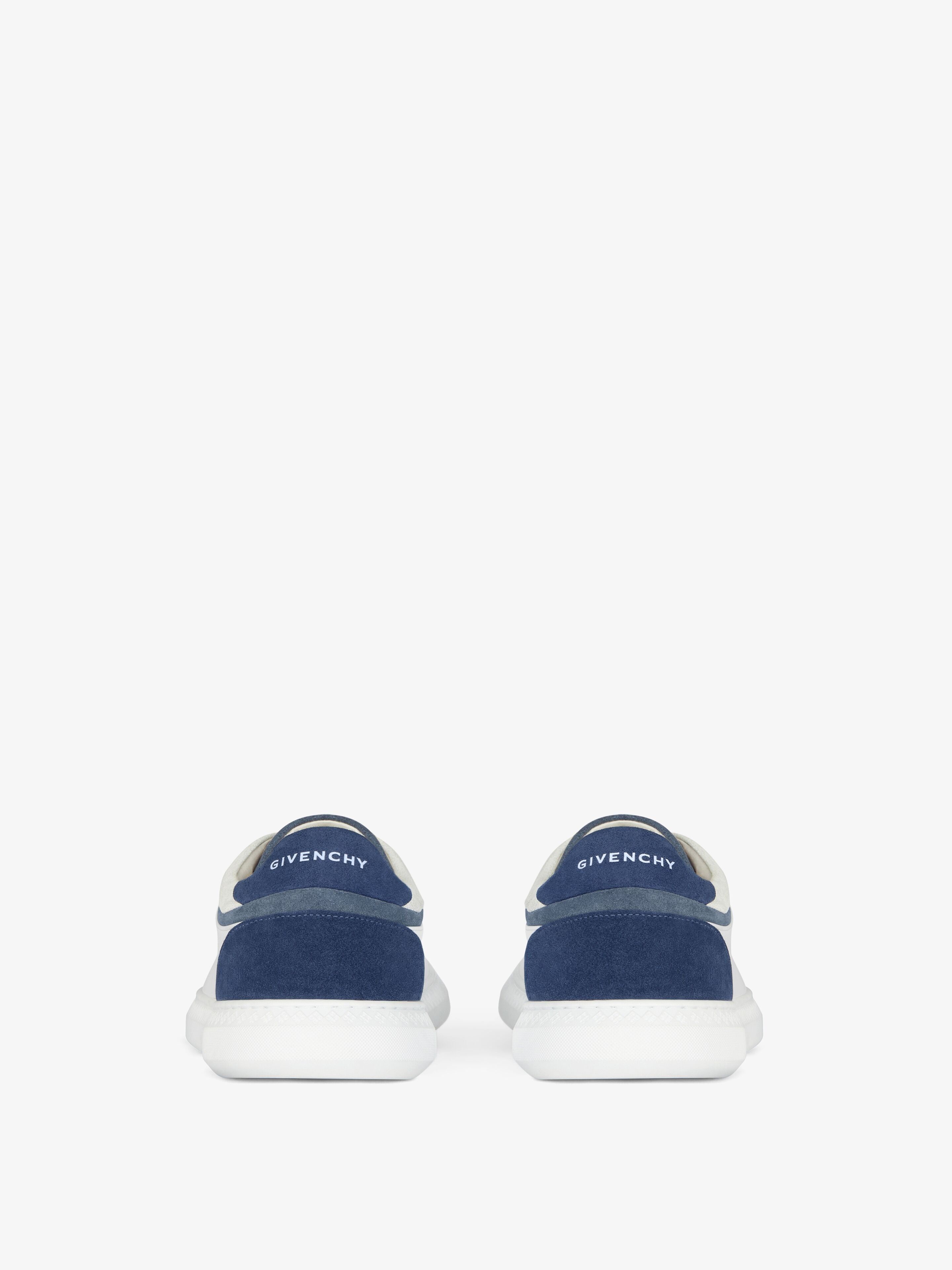 Givenchy o1w1db10326 G-Set Sneakers in Suede in White/Blue Size US 12 / EU 45 - 5 Thumbnail