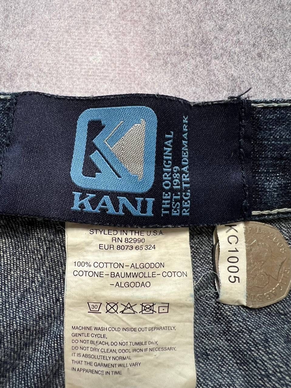 Karl Kani Vintage 90s Karl Kani BigLogo Baggy Rap Jeans Y2K Style Size US 40 / EU 56 - 4 Thumbnail