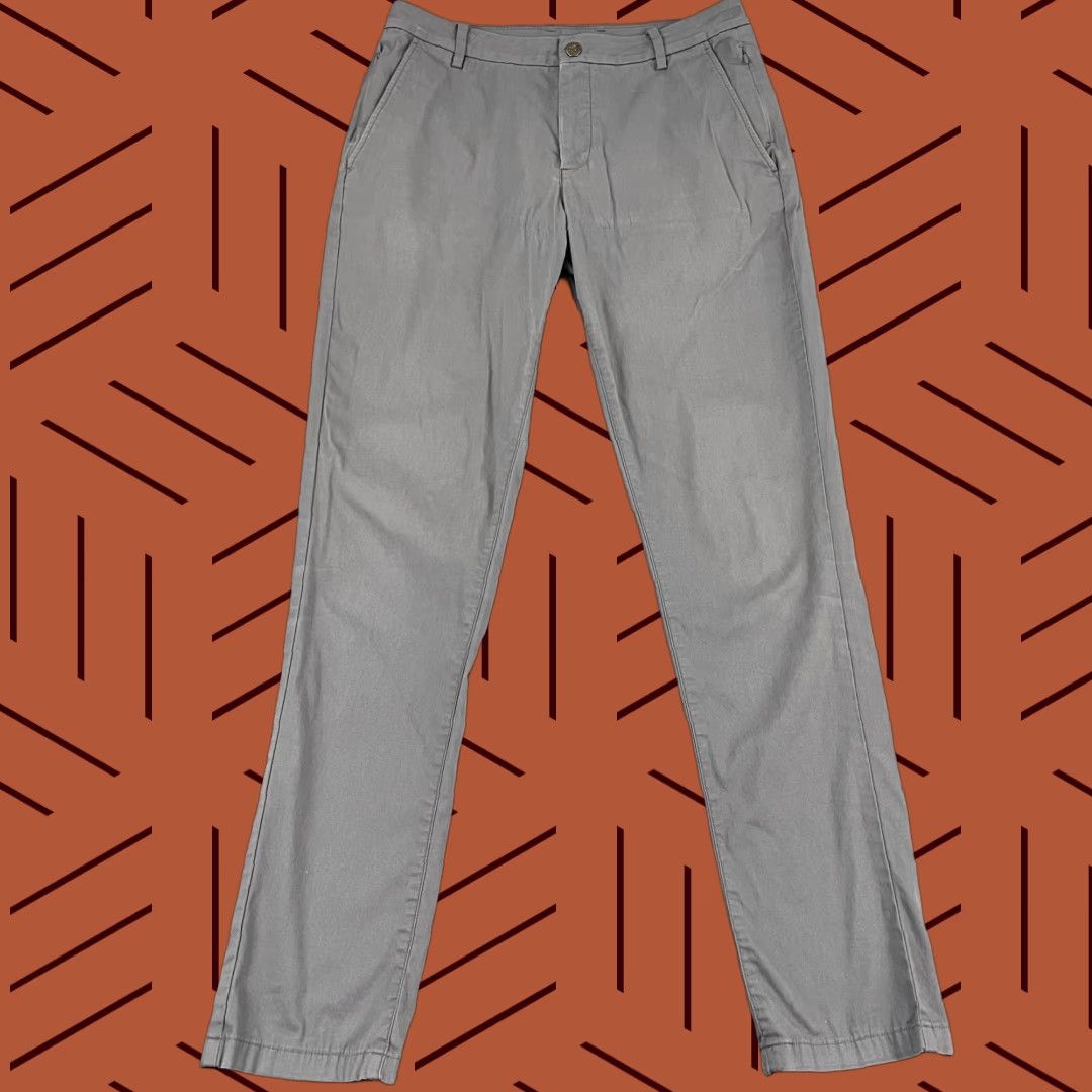 Vintage BIRD DOGS Pants Mens 32 x 32 Slim Tapered Gray Performance Golf Stretch Travel Size US 32 / EU 48 - 1 Thumbnail