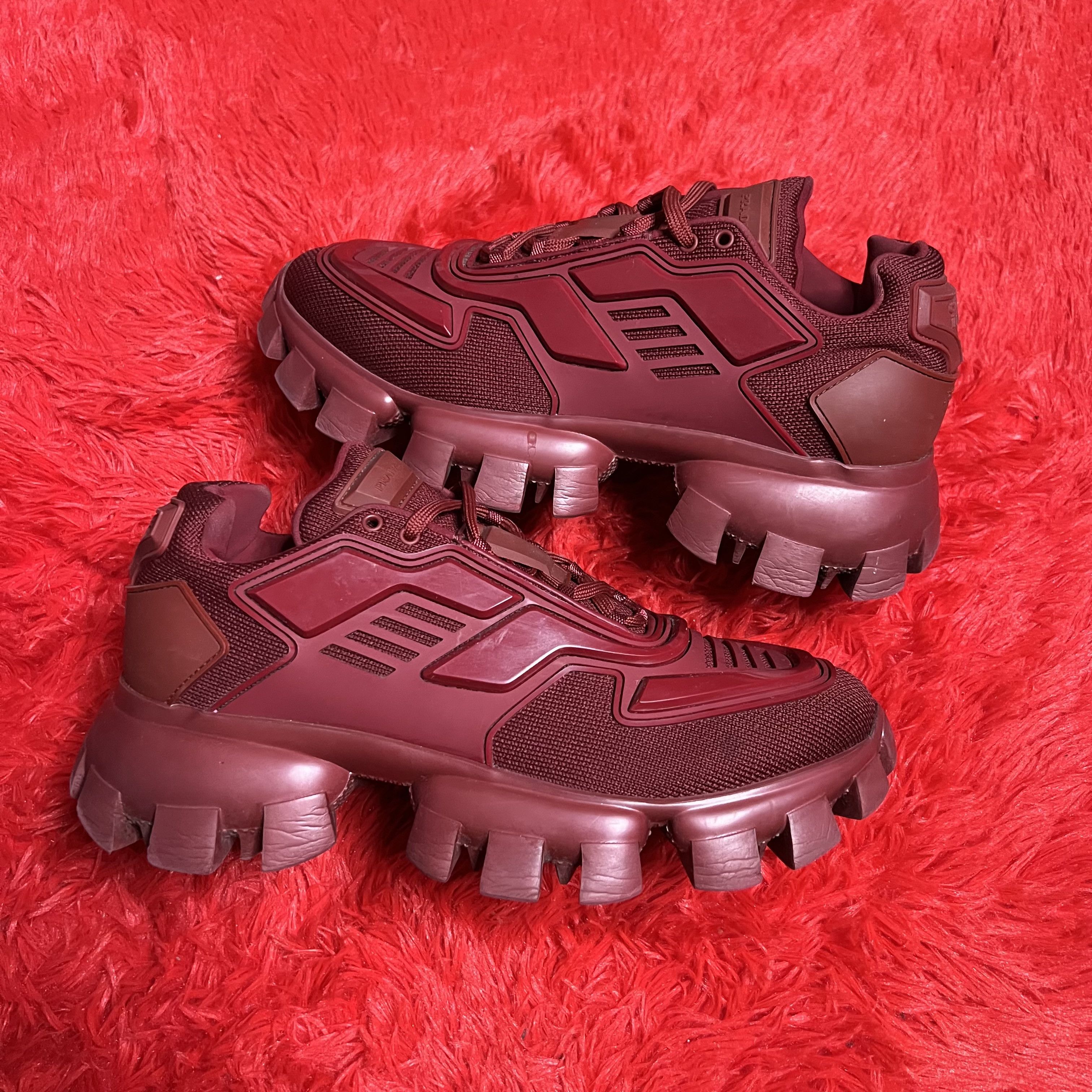 Prada Prada Cloudbust Thunder Burgundy Red Size US 8 / EU 41 - 2 Thumbnail