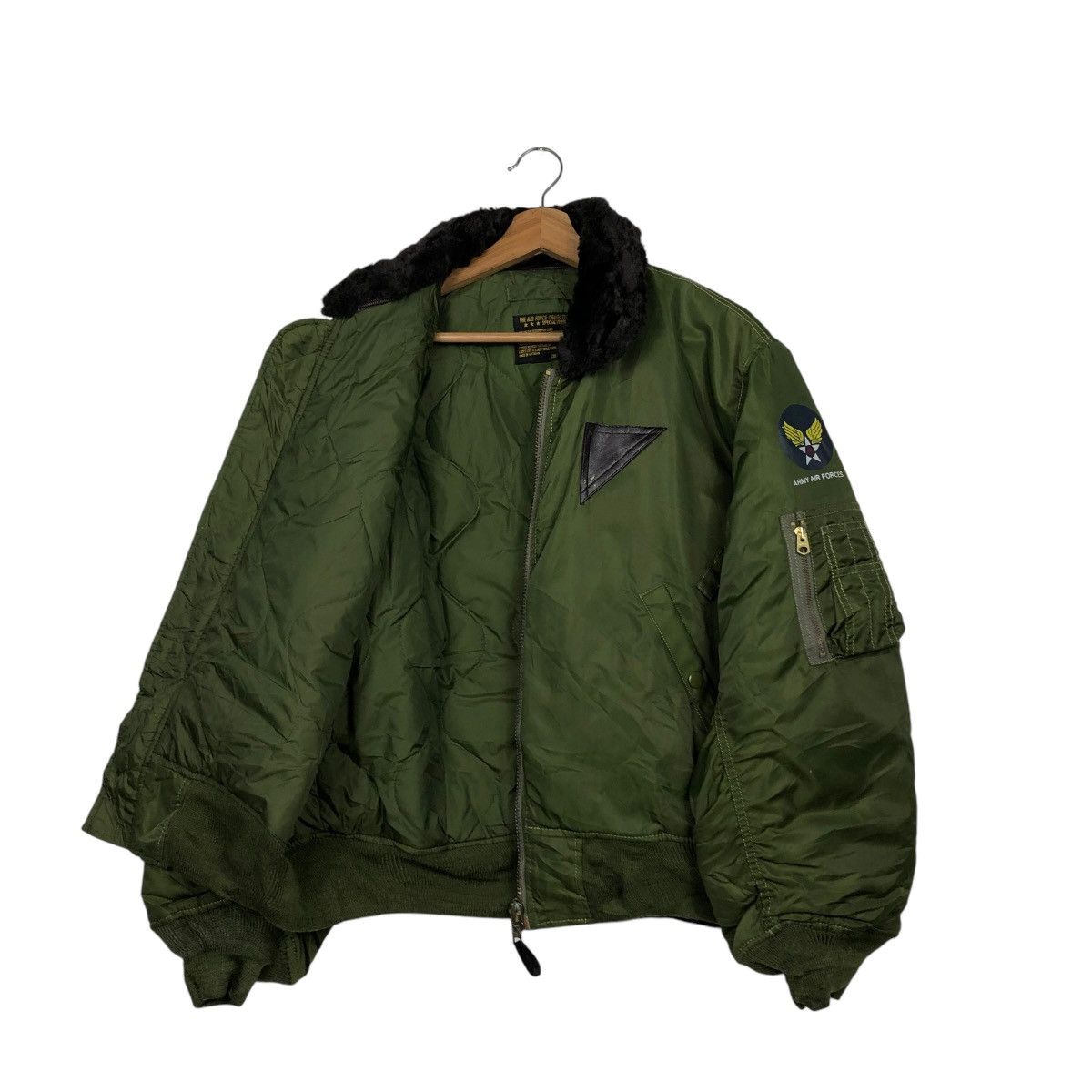 Vintage 🔥VINTAGE BOMBER JACKET MILITARY XENON AIR FORCE US NAVY Size US M / EU 48-50 / 2 - 13 Thumbnail