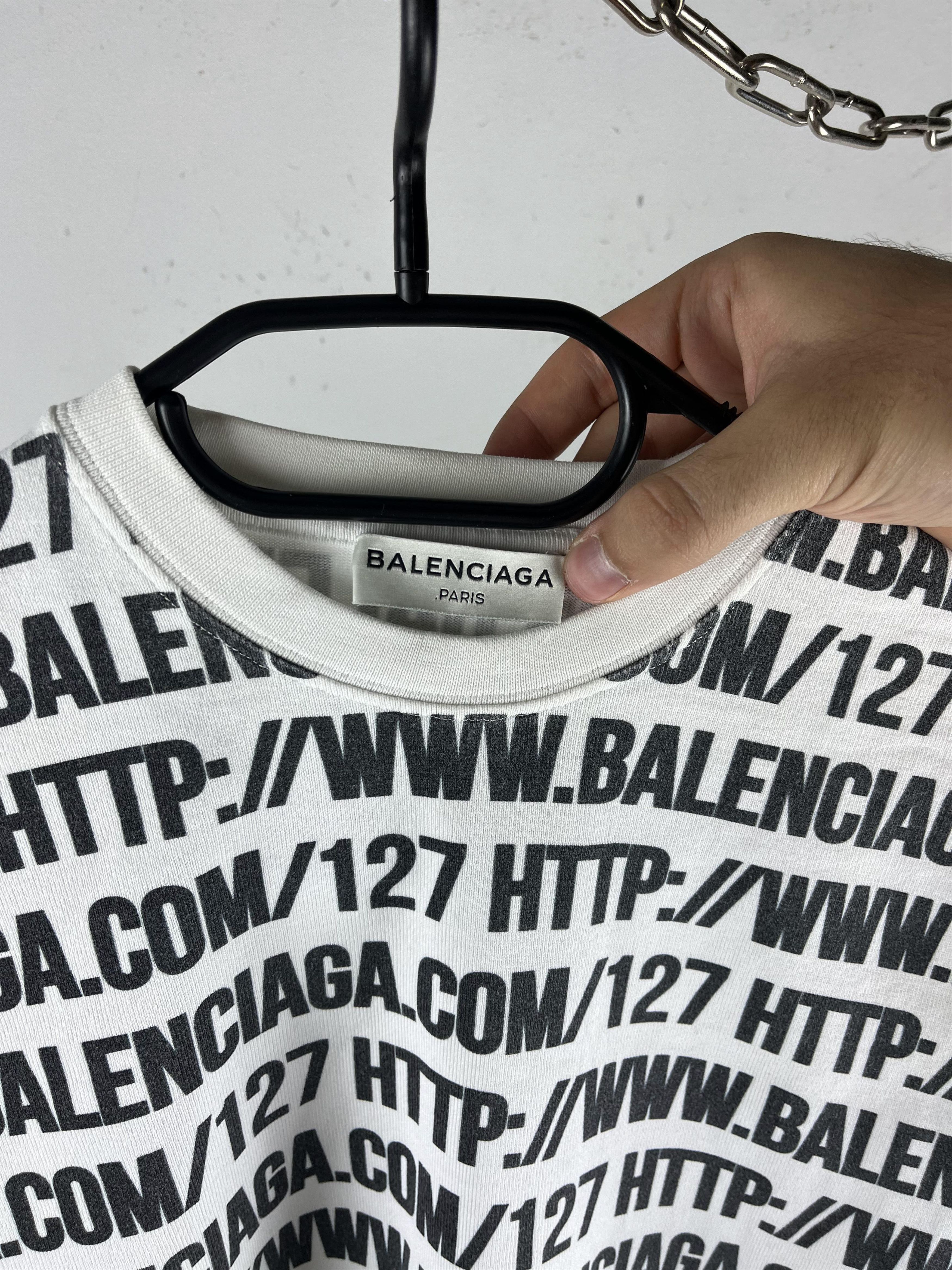 Balenciaga Balenciaga Reference HTTP Sweatshirt Size US M / EU 48-50 / 2 - 5 Thumbnail