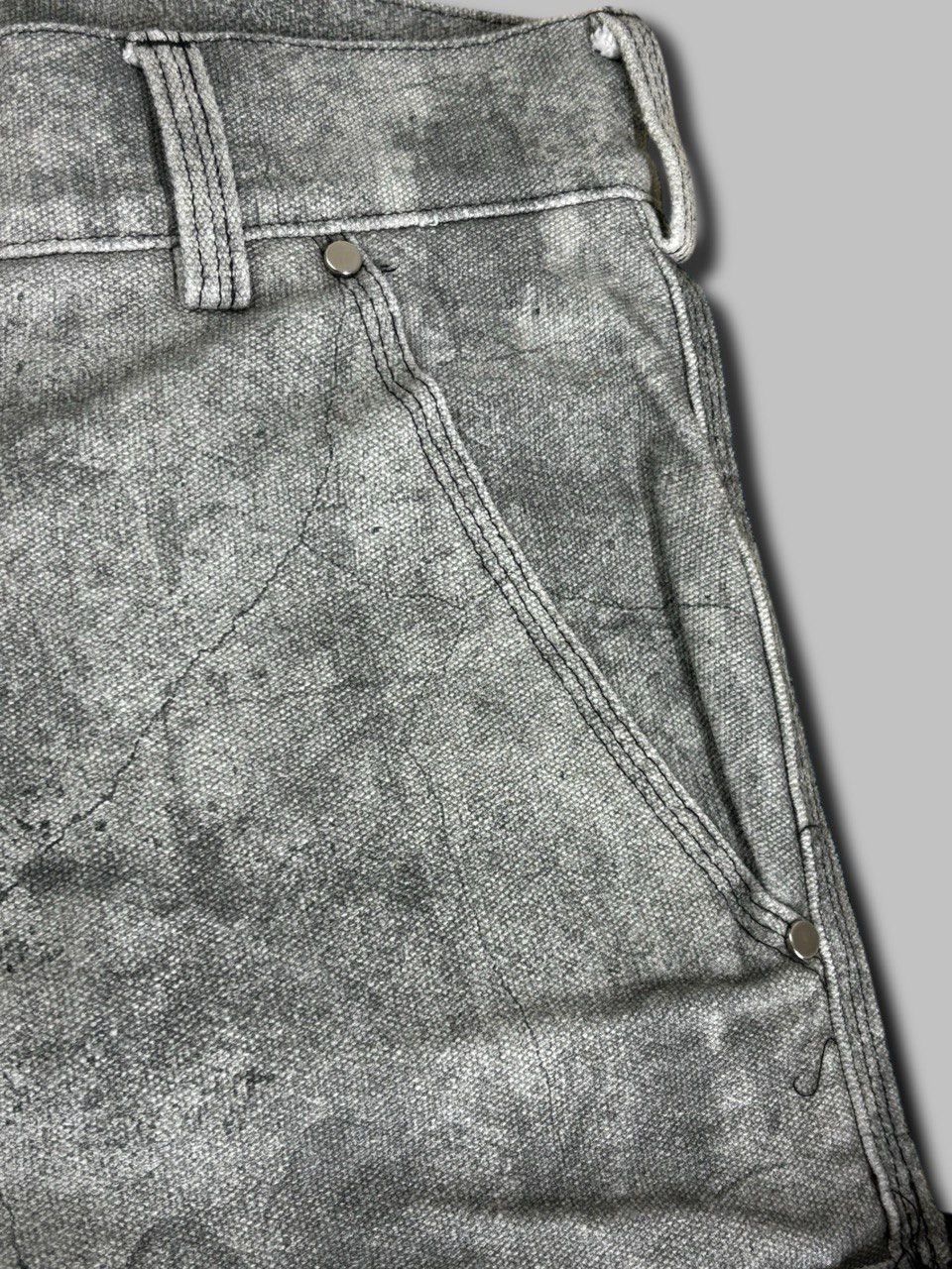 Fugazi Fugazi Unsound Rags Concrete Double Knee Work Pant Size US 32 / EU 48 - 5 Thumbnail