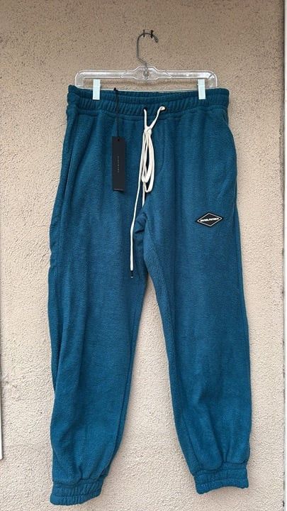 Daniel Patrick Daniel Patrick Mens Size Large Sweat Pants Blue New Size US 34 / EU 50 - 1 Thumbnail