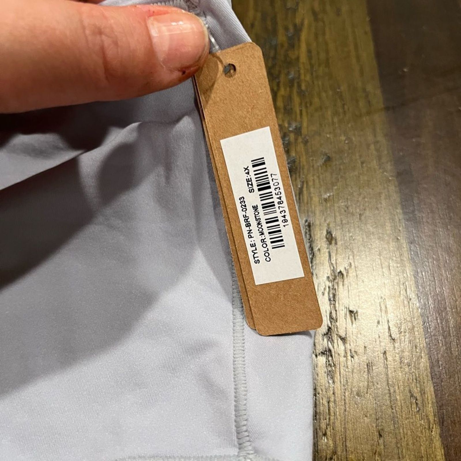SKIMS NWT Skims Fits Everybody Full Brief Moonstone - Size 4X Size ONE SIZE - 5 Thumbnail