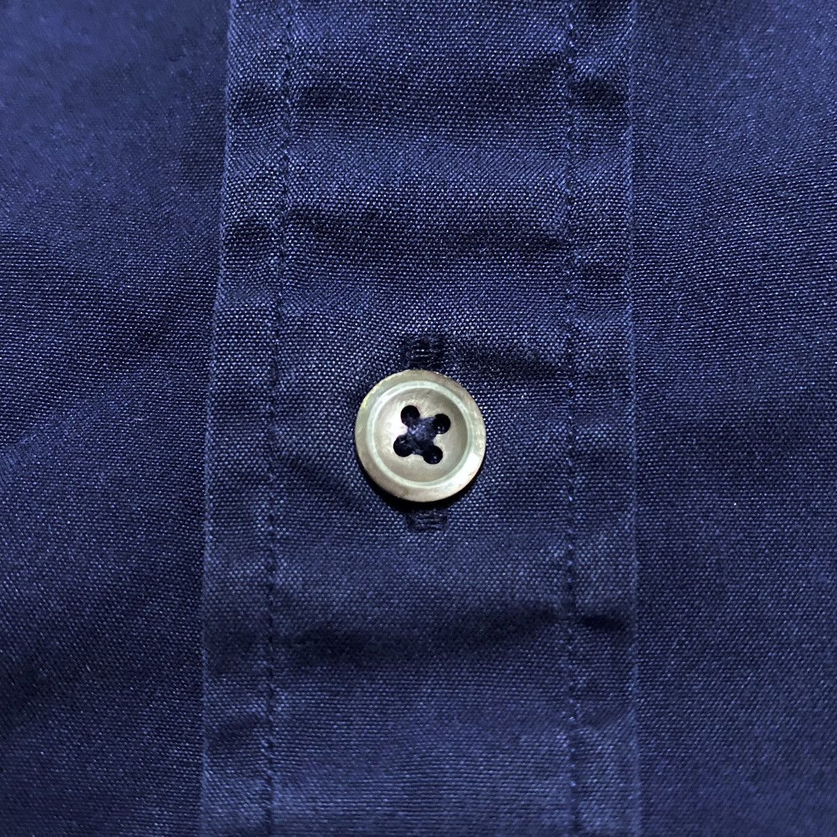 Ralph Lauren Black Label Ralph Lauren Black Label Navy Stretchy Luxury Blouse Shirt Size XS / US 0-2 / IT 36-38 - 8 Thumbnail