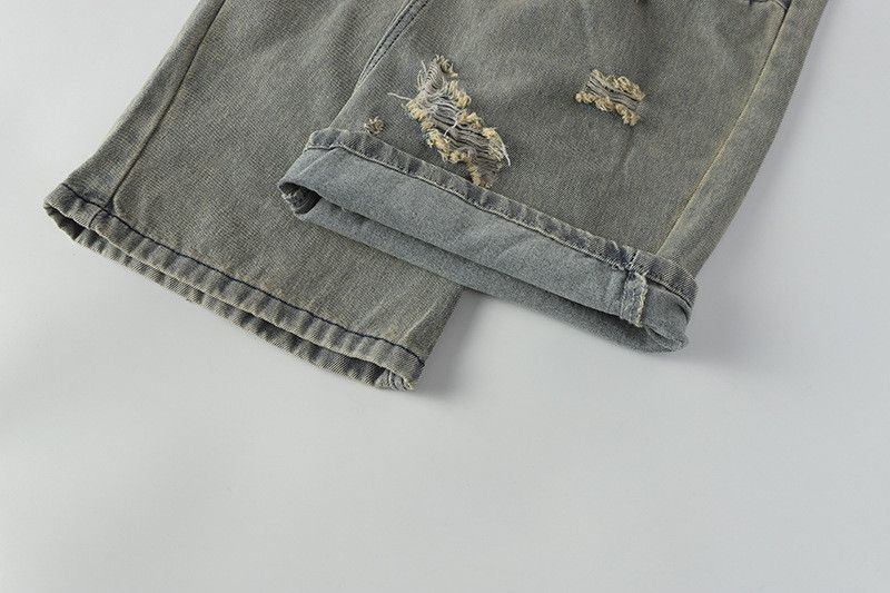 Vintage American high street distressed ripped jeans for men Size US 32 / EU 48 - 6 Thumbnail