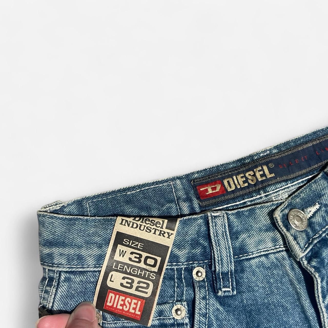 Diesel Diesel ARCHIVE DEADSTOCK light-wash flare embroidered jeans Size 30" / US 8 / IT 44 - 4 Thumbnail