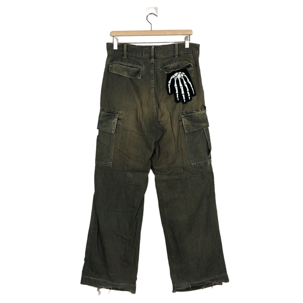 Blue Blue Japan VINTAGE DENIM JEANS BUSH PANTS BLUE WAY ISSEY MIYAKE Size US 30 / EU 46 - 6 Thumbnail