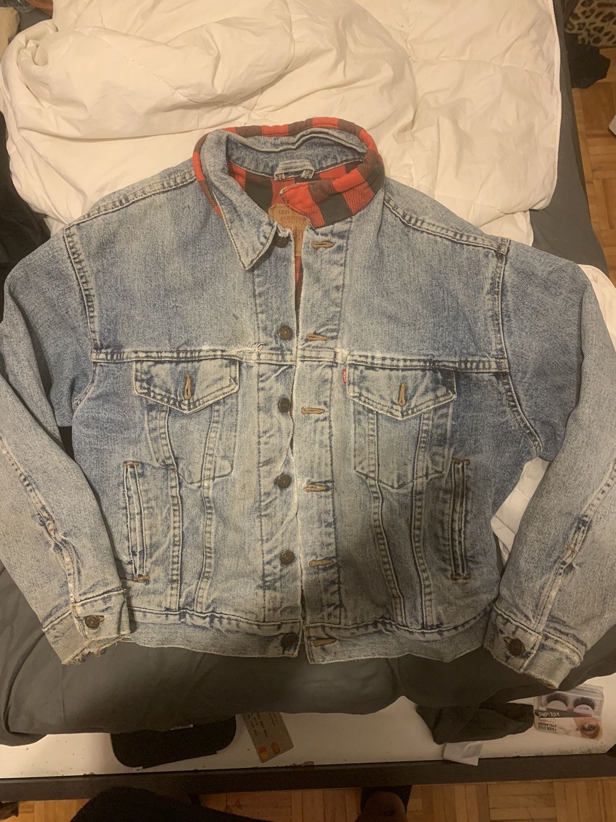 Levi's × Levi's Vintage Clothing × Vintage Vintage Levis heavy denim jacket Size US S / EU 44-46 / 1 - 6 Thumbnail