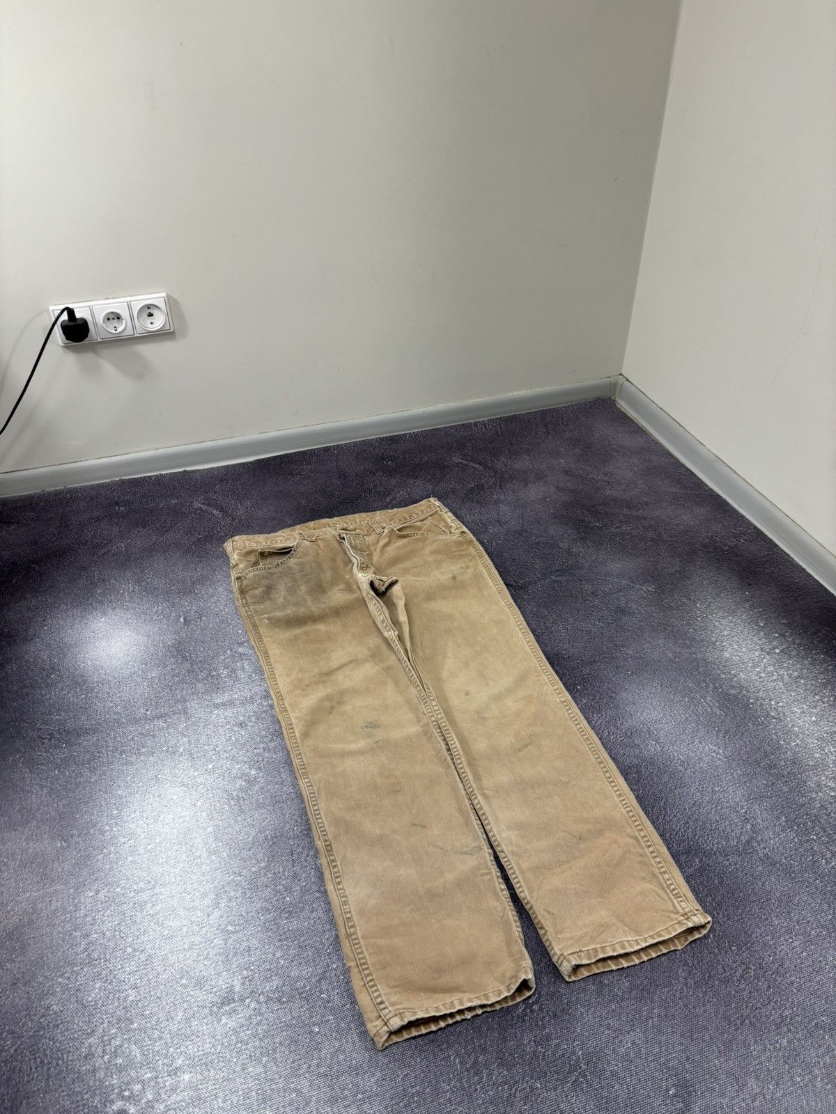 Carhartt Vintage 90s Carhartt USA Made Carpenter Work Baggy Pants Size US 38 / EU 54 - 11 Thumbnail