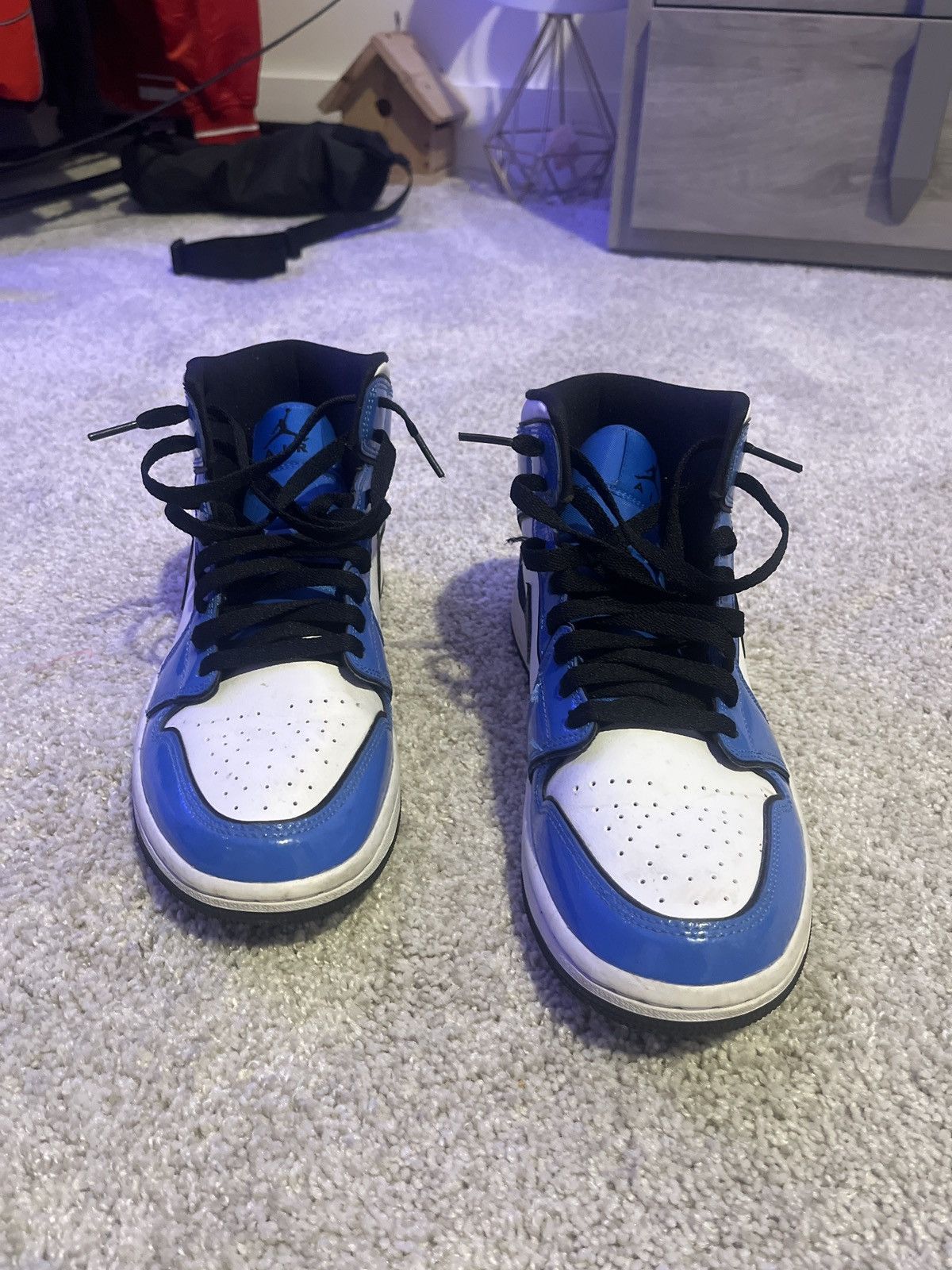 Jordan Brand × Nike Jordan 1 signal blue Size US 8 / EU 41 - 4 Thumbnail