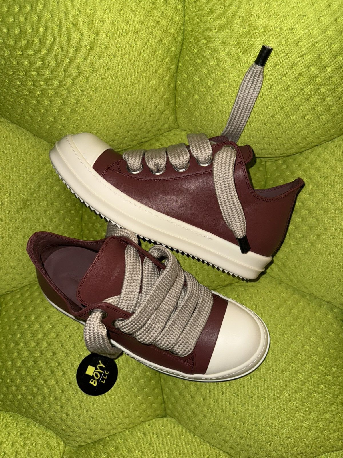 Rick Owens Rick Owen’s Jumbo Lace Sneakers Size US 8 / EU 41 - 2 Thumbnail