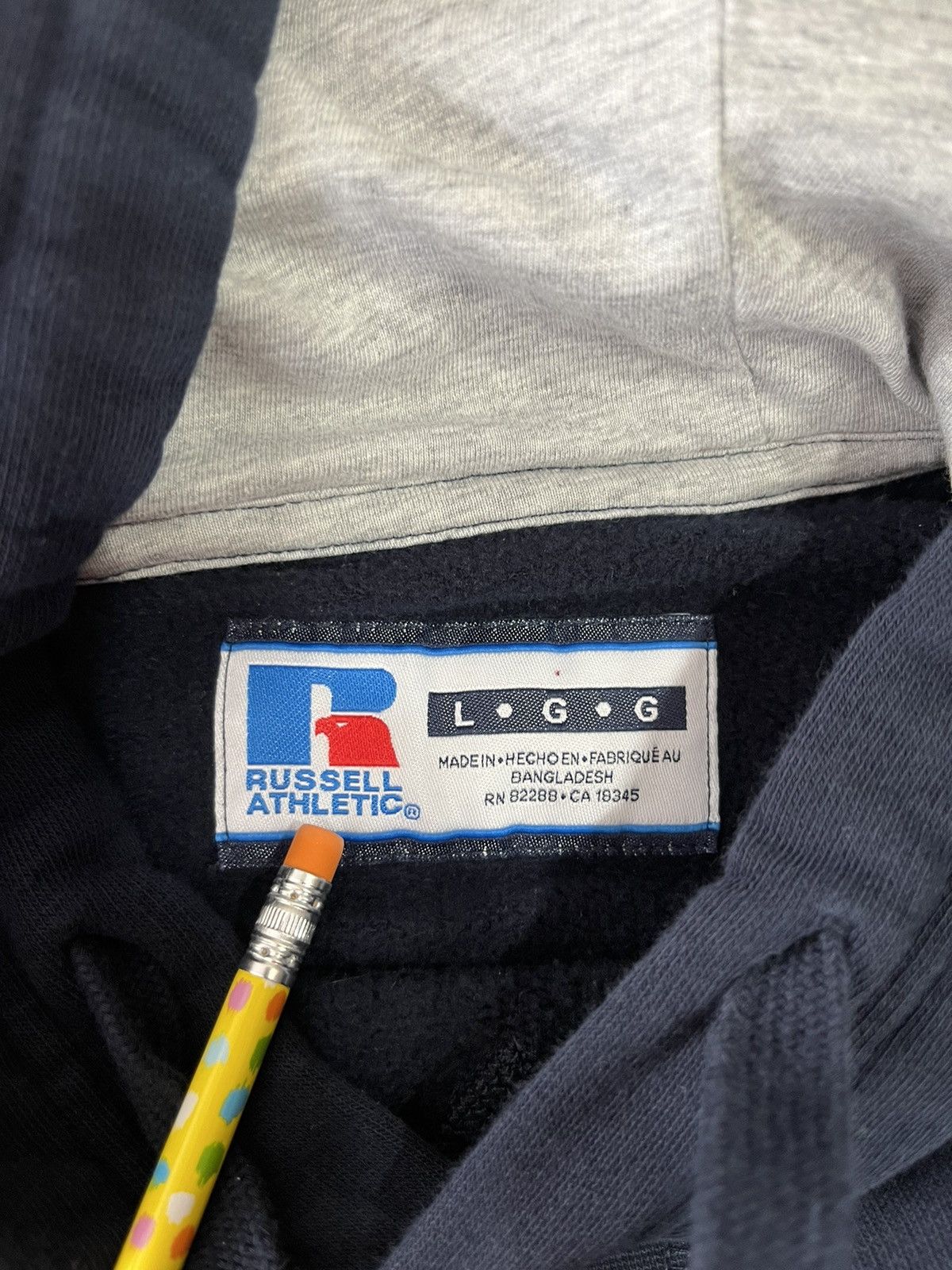 Russell Athletic Y2K Russell boxy hoodie Size US L / EU 52-54 / 3 - 3 Thumbnail
